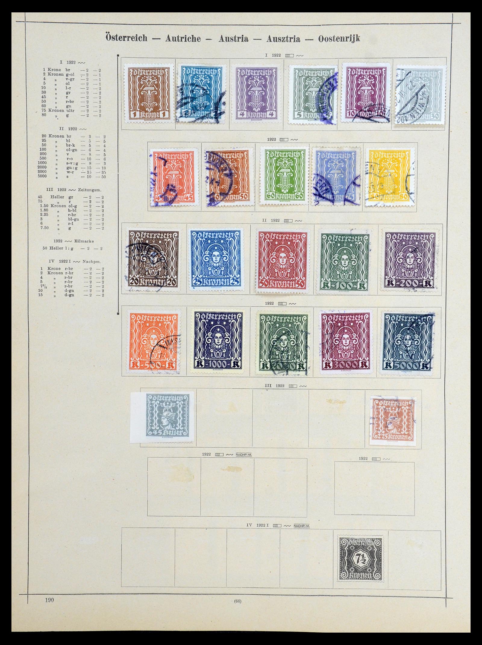 35686 089 - Stamp Collection 35686 Western Europe 1852-1980.