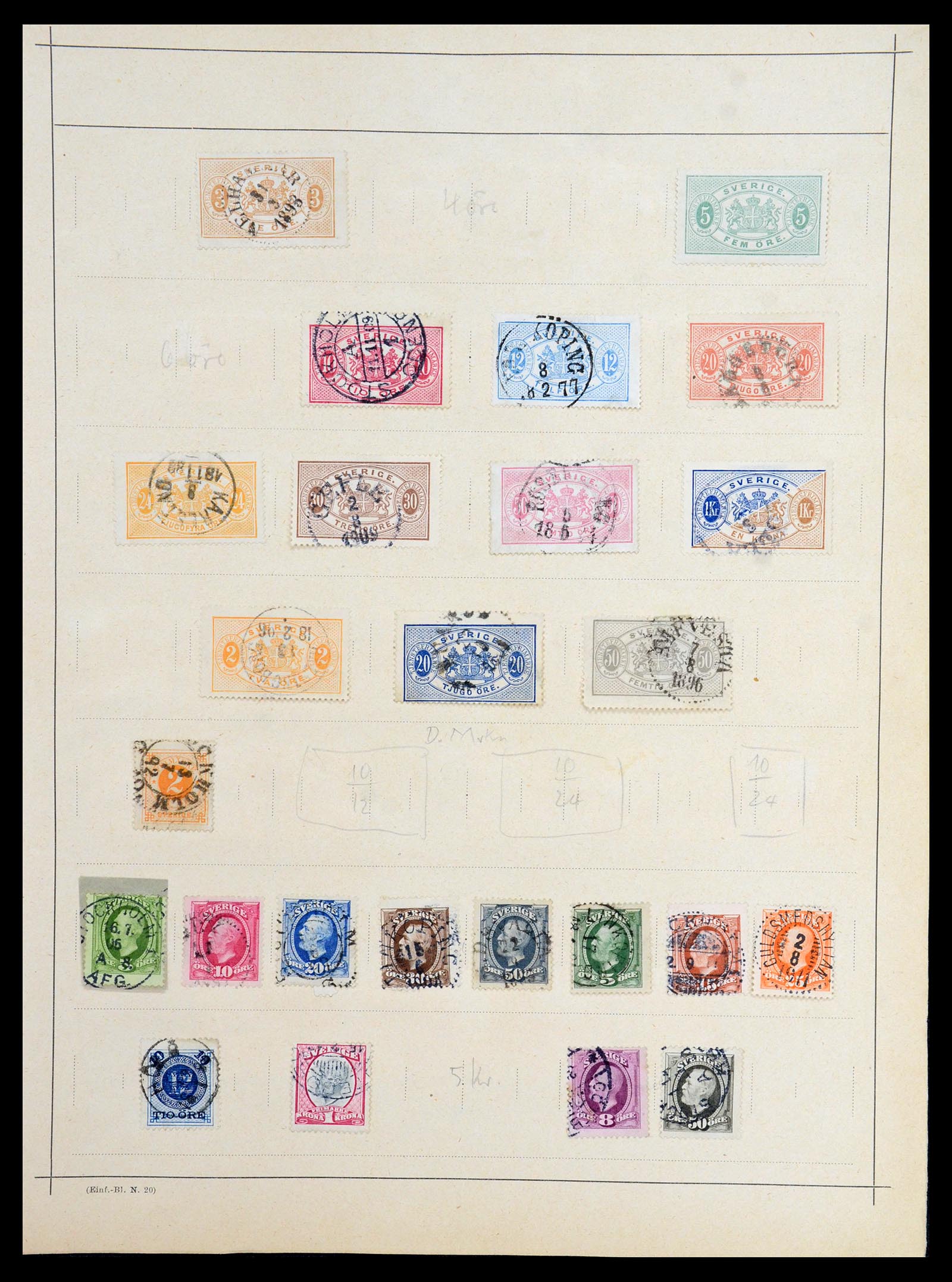 35686 098 - Postzegelverzameling 35686 West Europa 1852-1980.