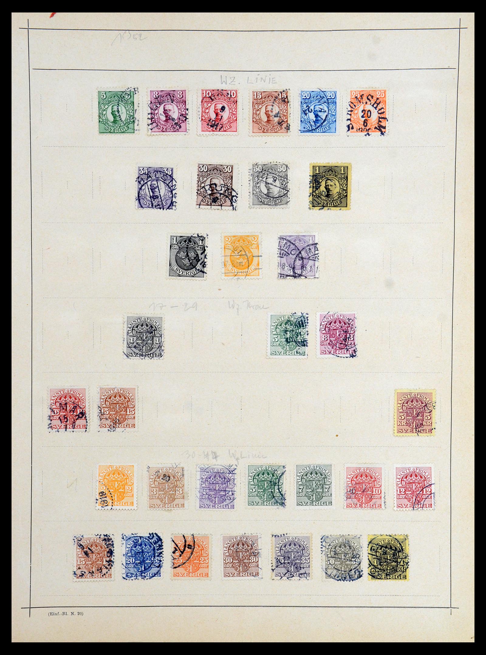 35686 100 - Postzegelverzameling 35686 West Europa 1852-1980.