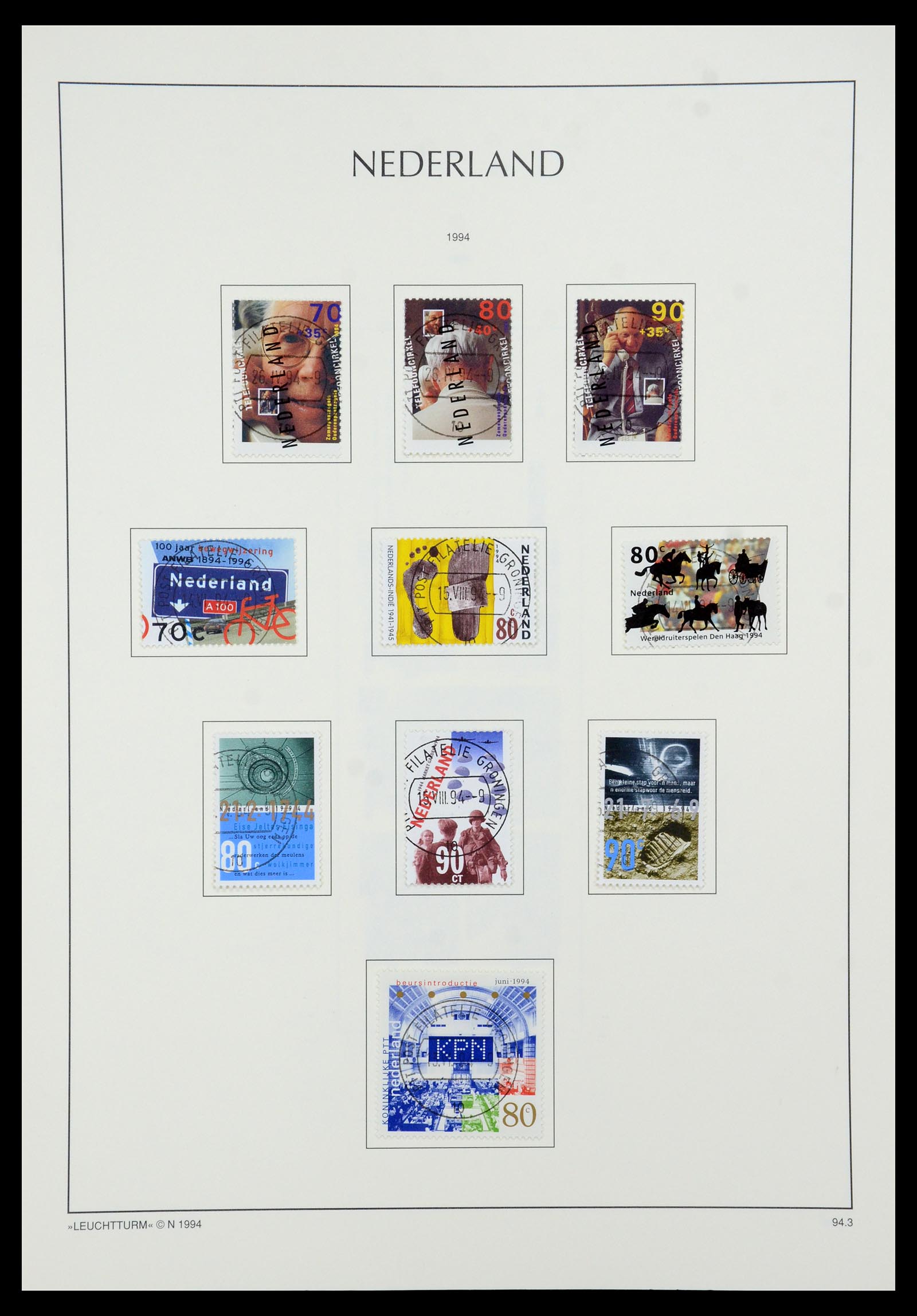 35686 453 - Postzegelverzameling 35686 West Europa 1852-1980.
