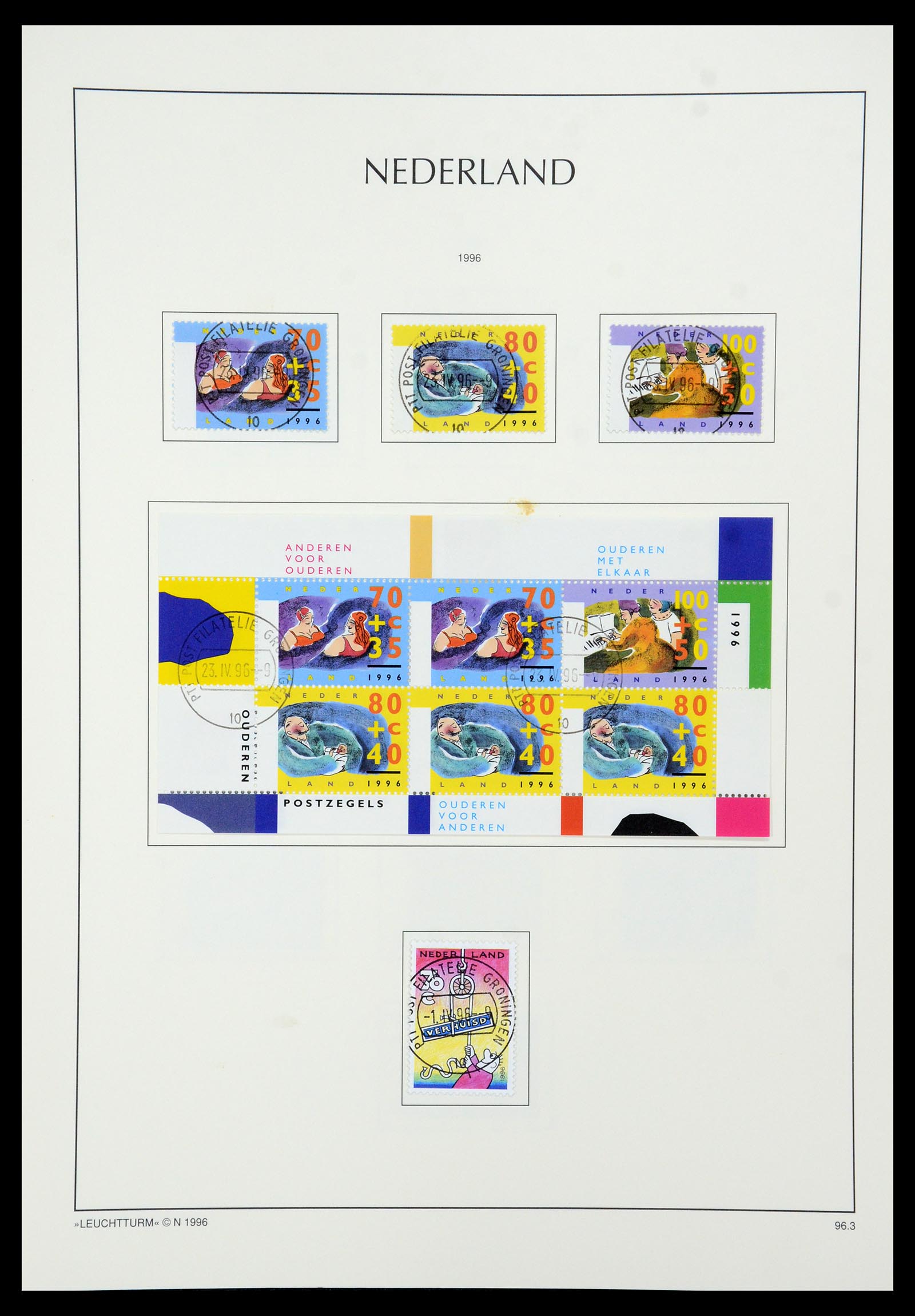 35686 464 - Postzegelverzameling 35686 West Europa 1852-1980.