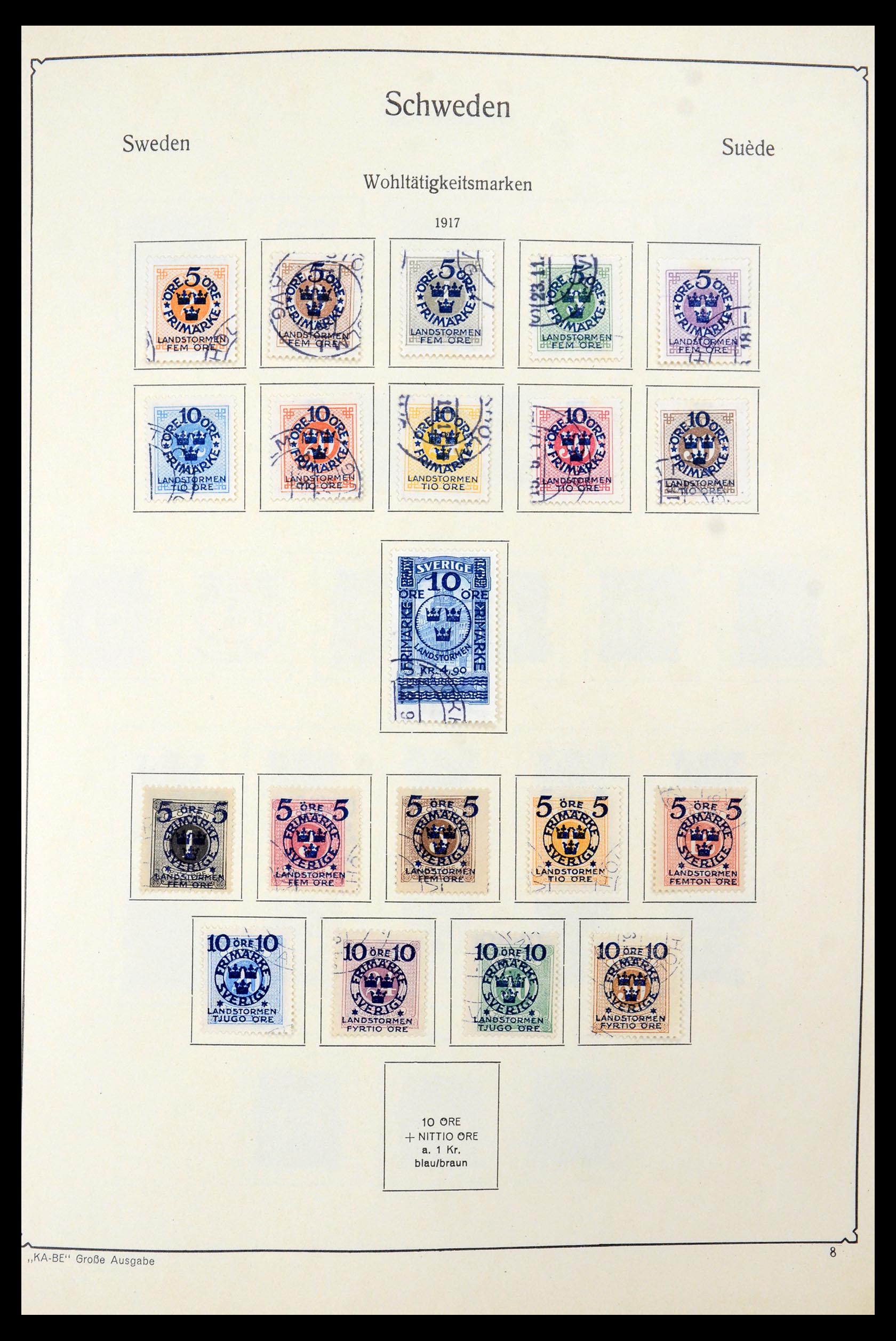 35687 012 - Postzegelverzameling 35687 Zweden 1855-2013.