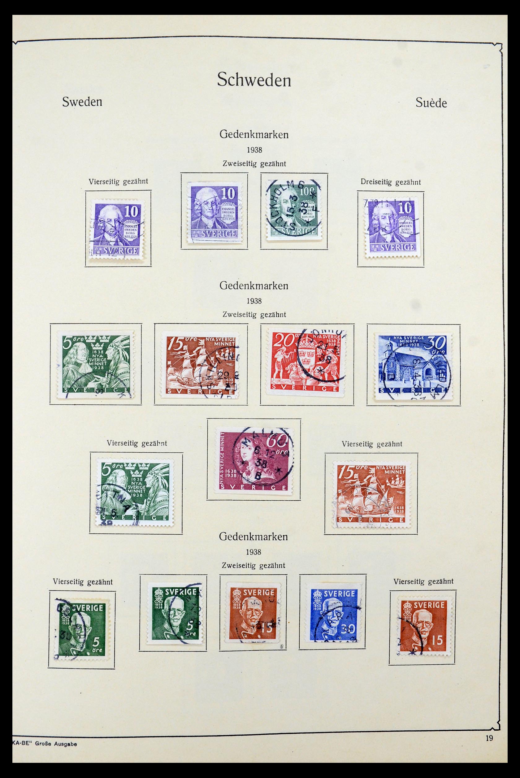 35687 028 - Stamp Collection 35687 Sweden 1855-2013.