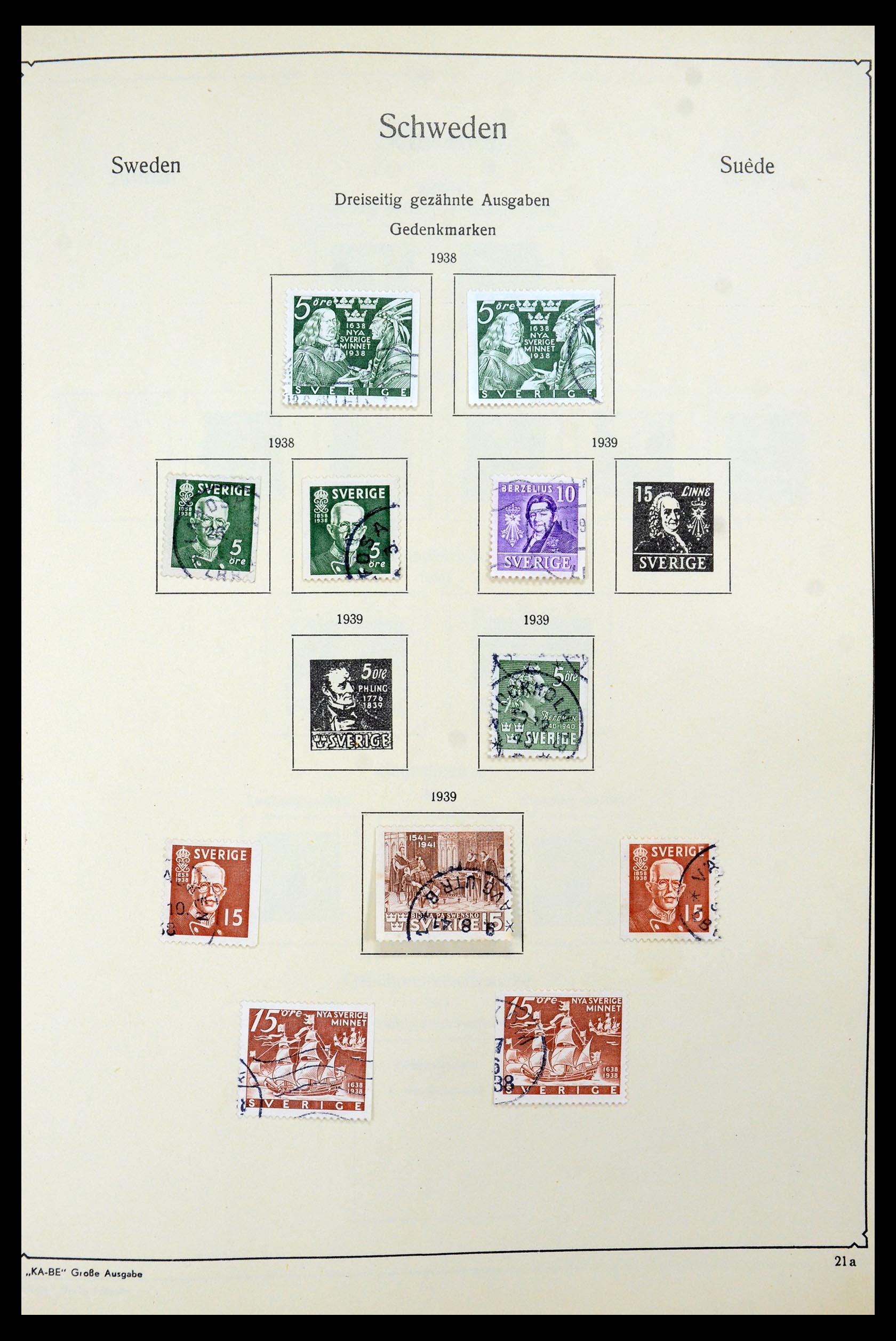 35687 031 - Stamp Collection 35687 Sweden 1855-2013.