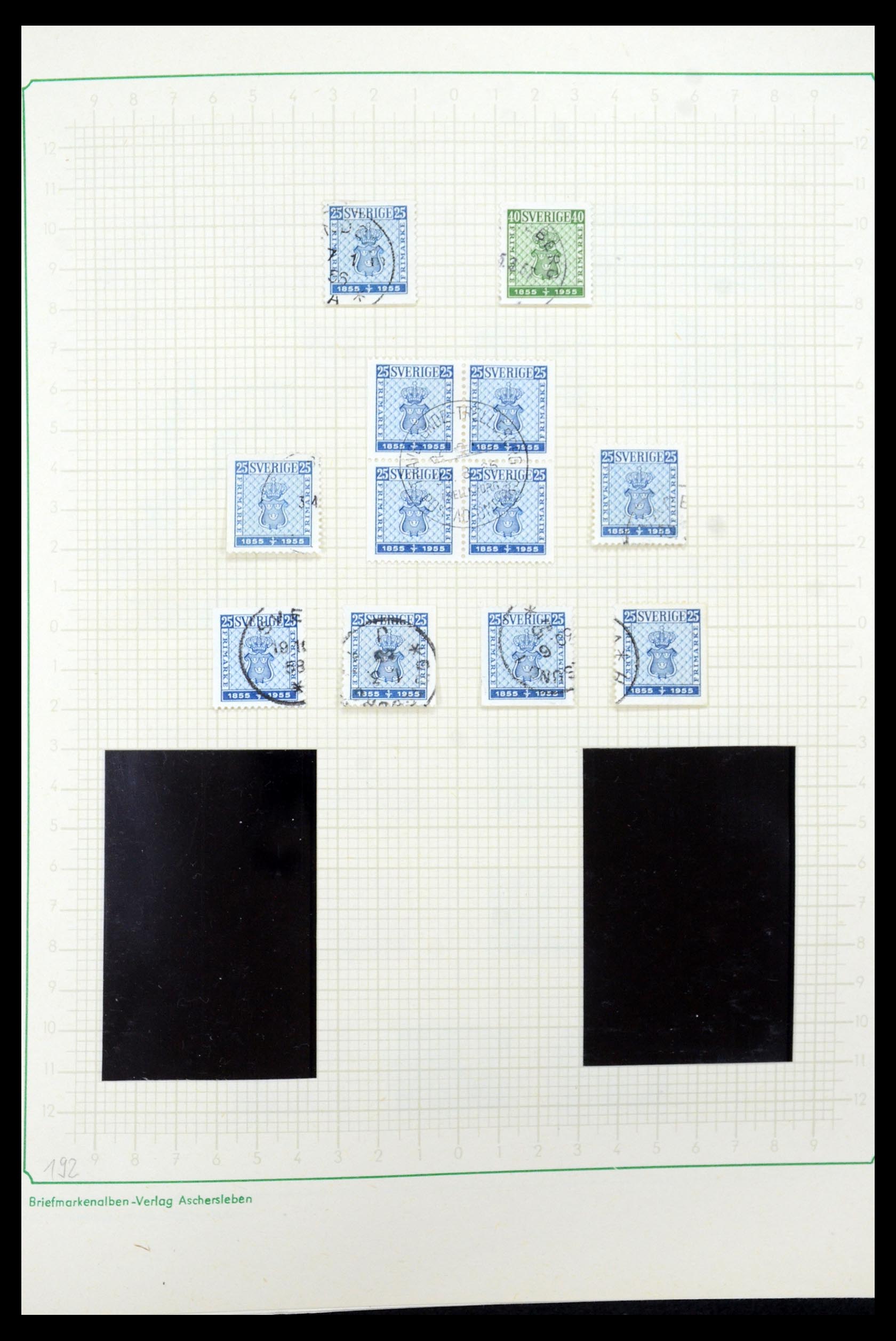 35687 053 - Postzegelverzameling 35687 Zweden 1855-2013.