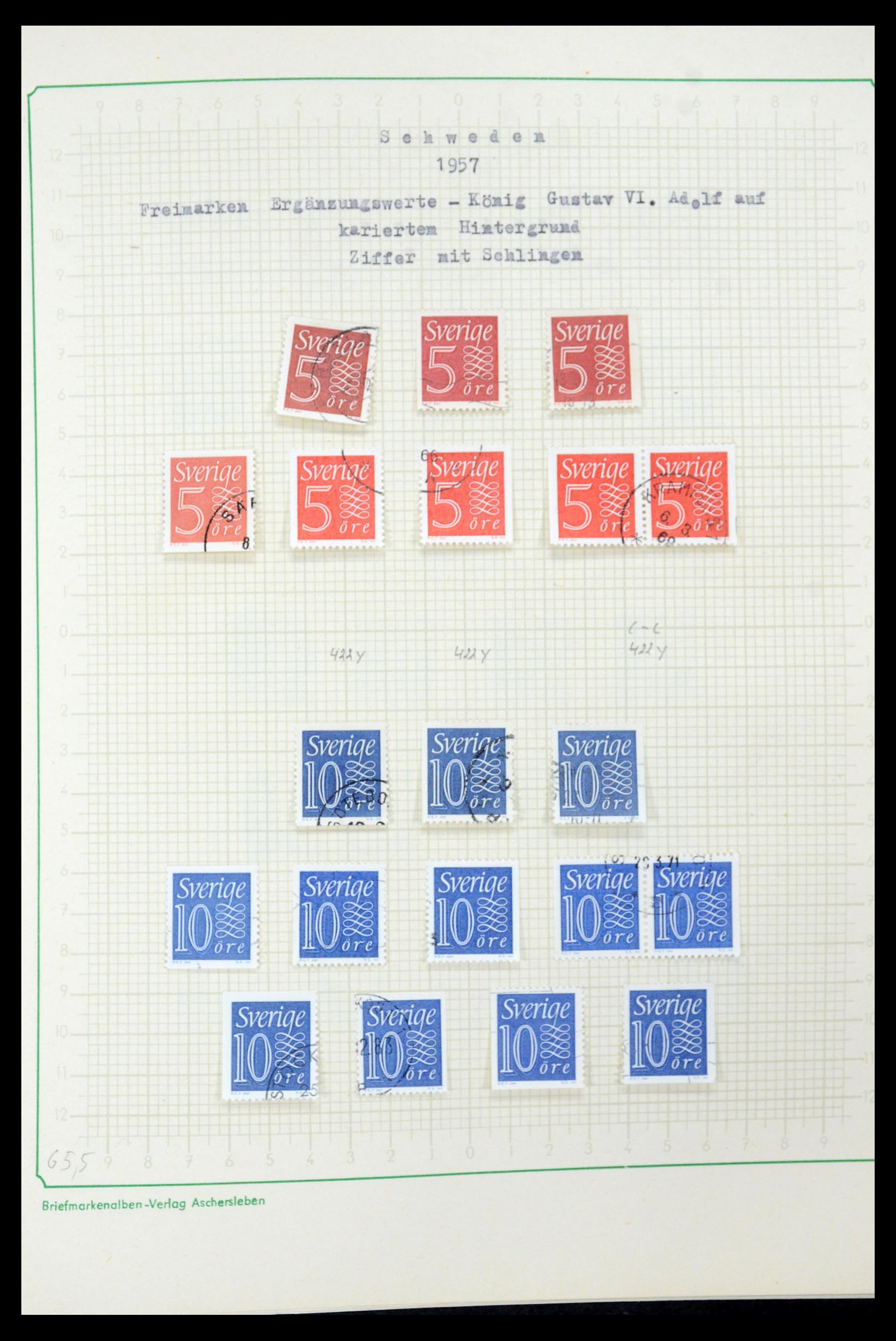 35687 056 - Postzegelverzameling 35687 Zweden 1855-2013.