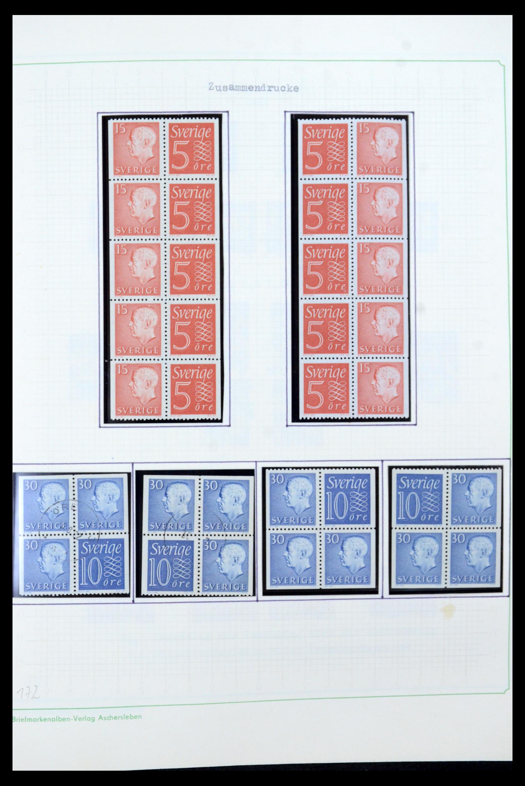 35687 066 - Stamp Collection 35687 Sweden 1855-2013.