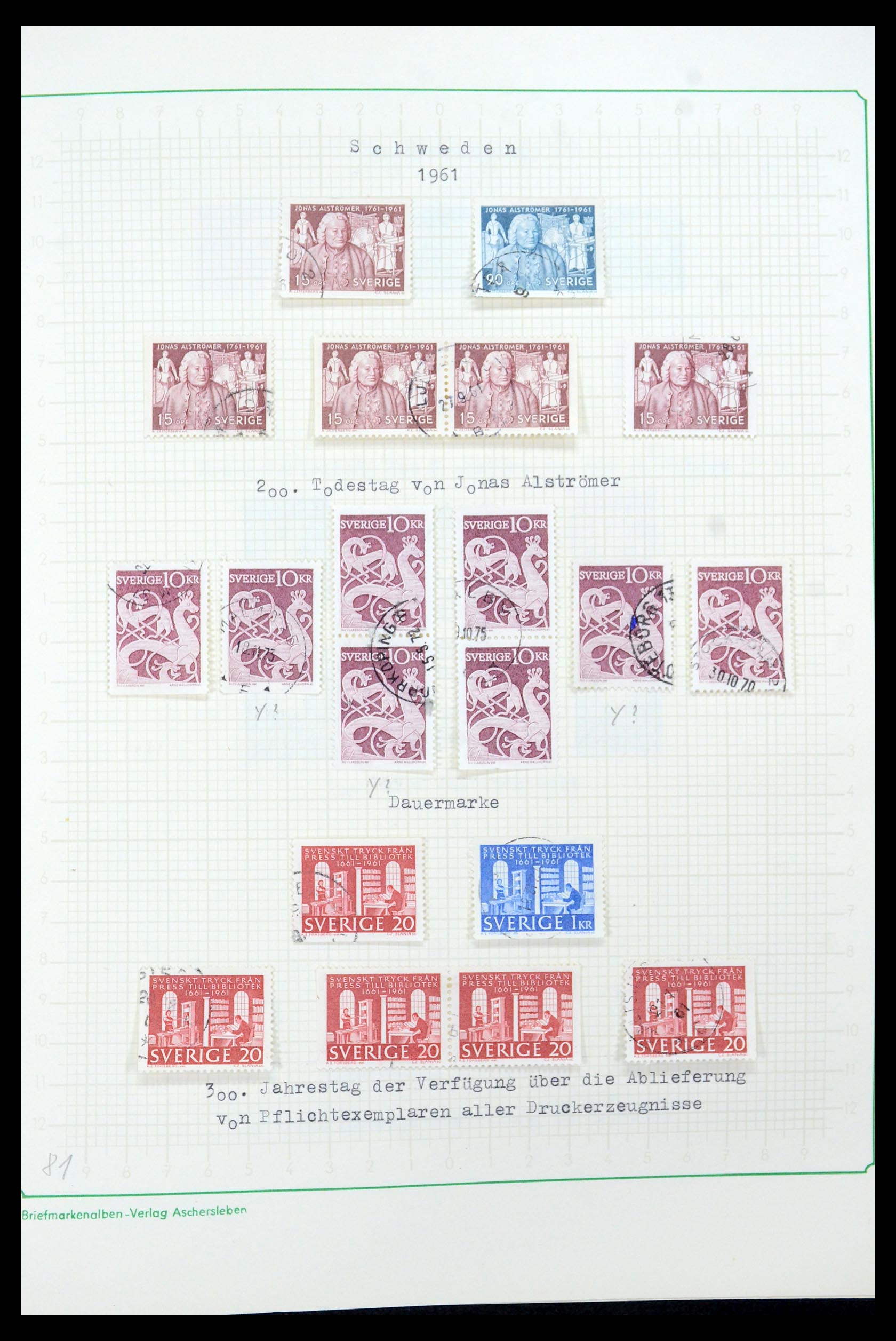 35687 067 - Stamp Collection 35687 Sweden 1855-2013.