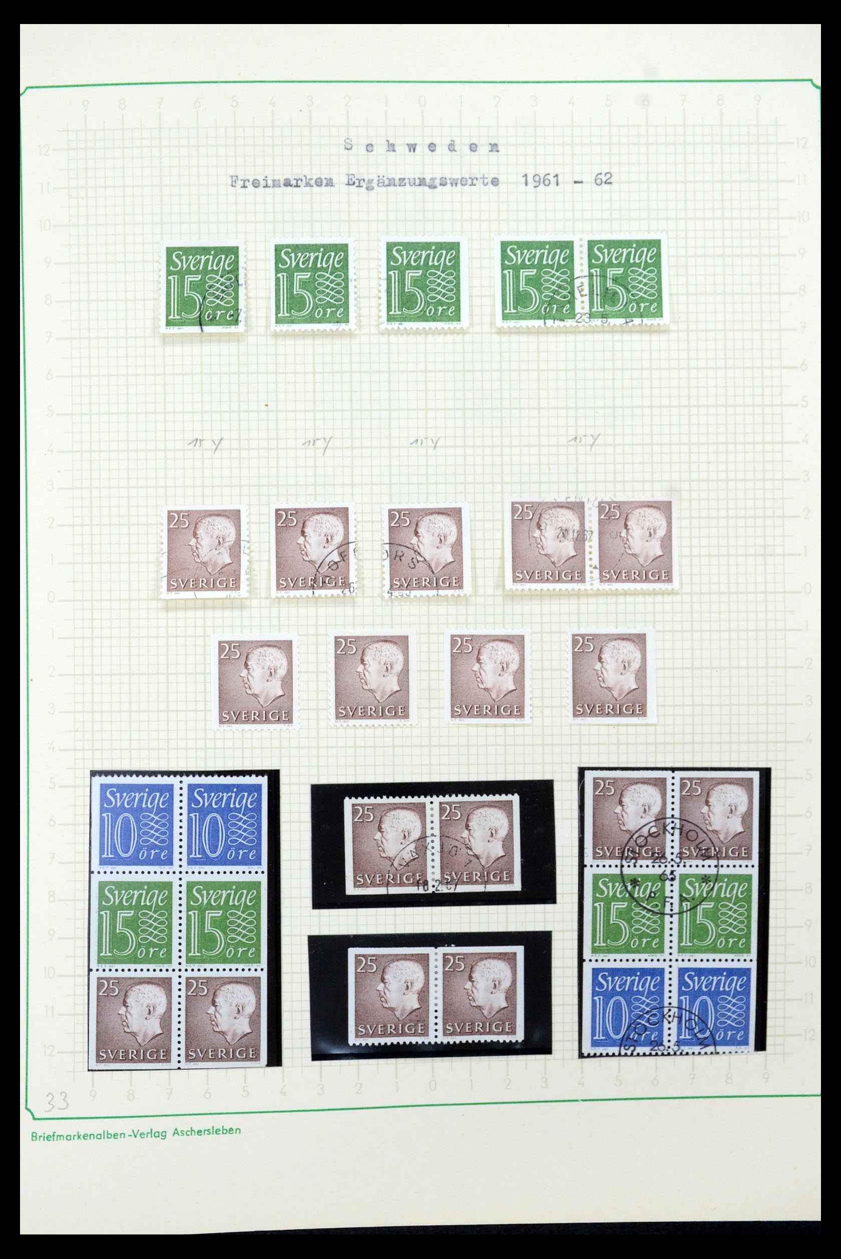 35687 069 - Stamp Collection 35687 Sweden 1855-2013.