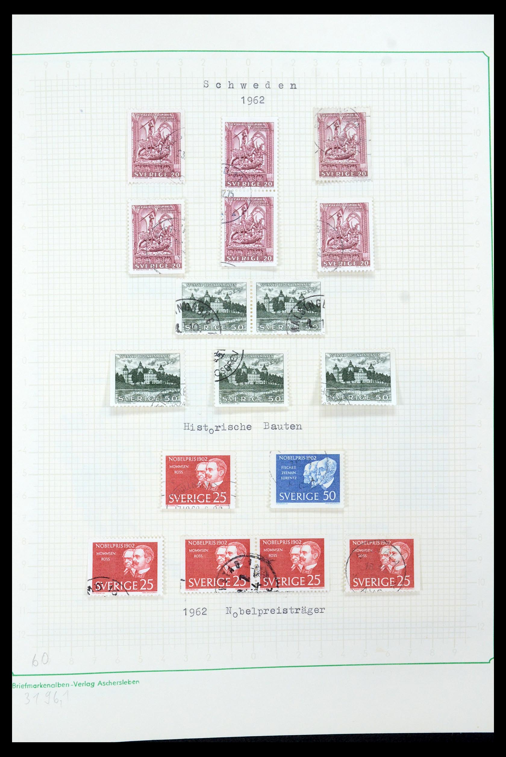 35687 073 - Stamp Collection 35687 Sweden 1855-2013.