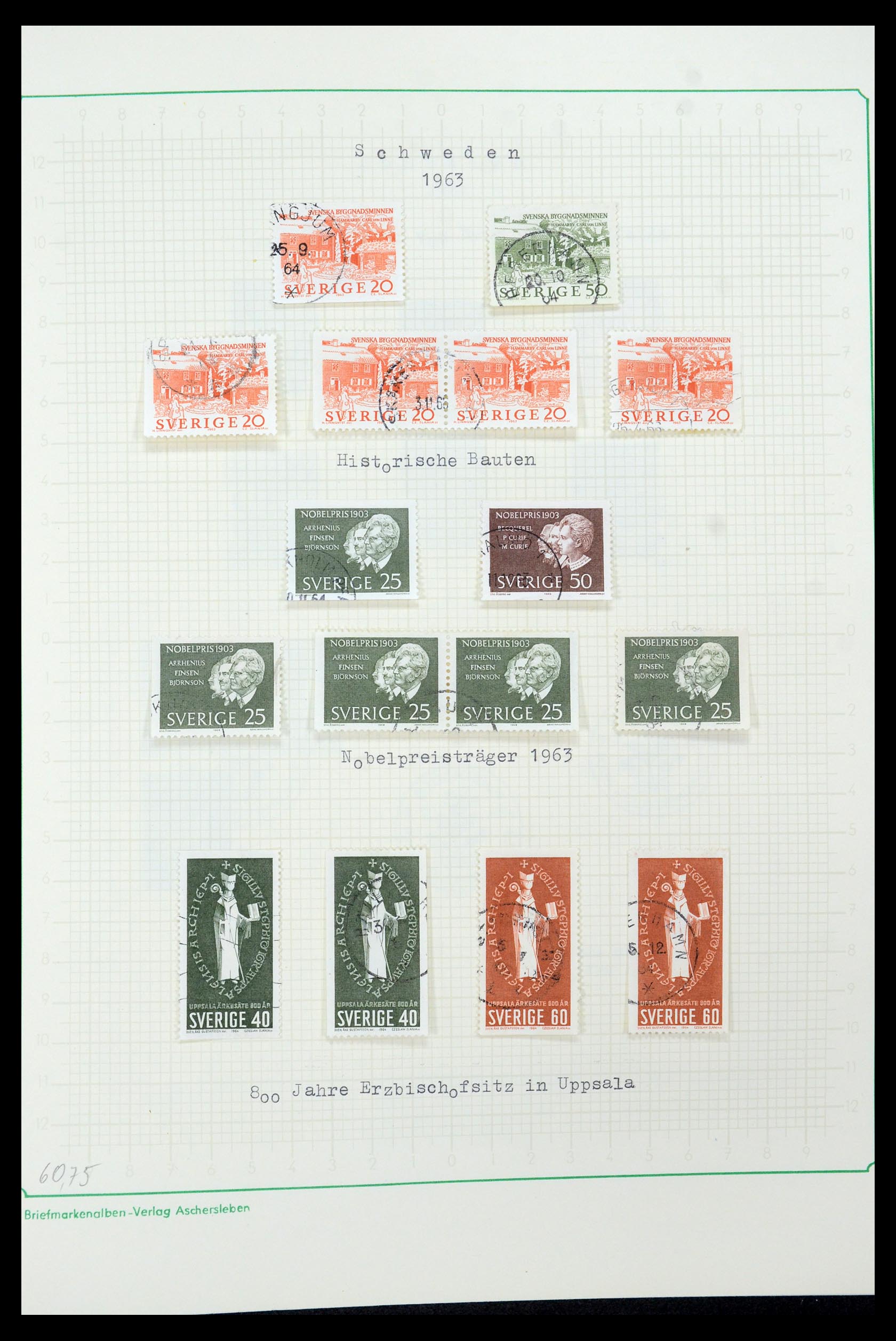 35687 077 - Stamp Collection 35687 Sweden 1855-2013.