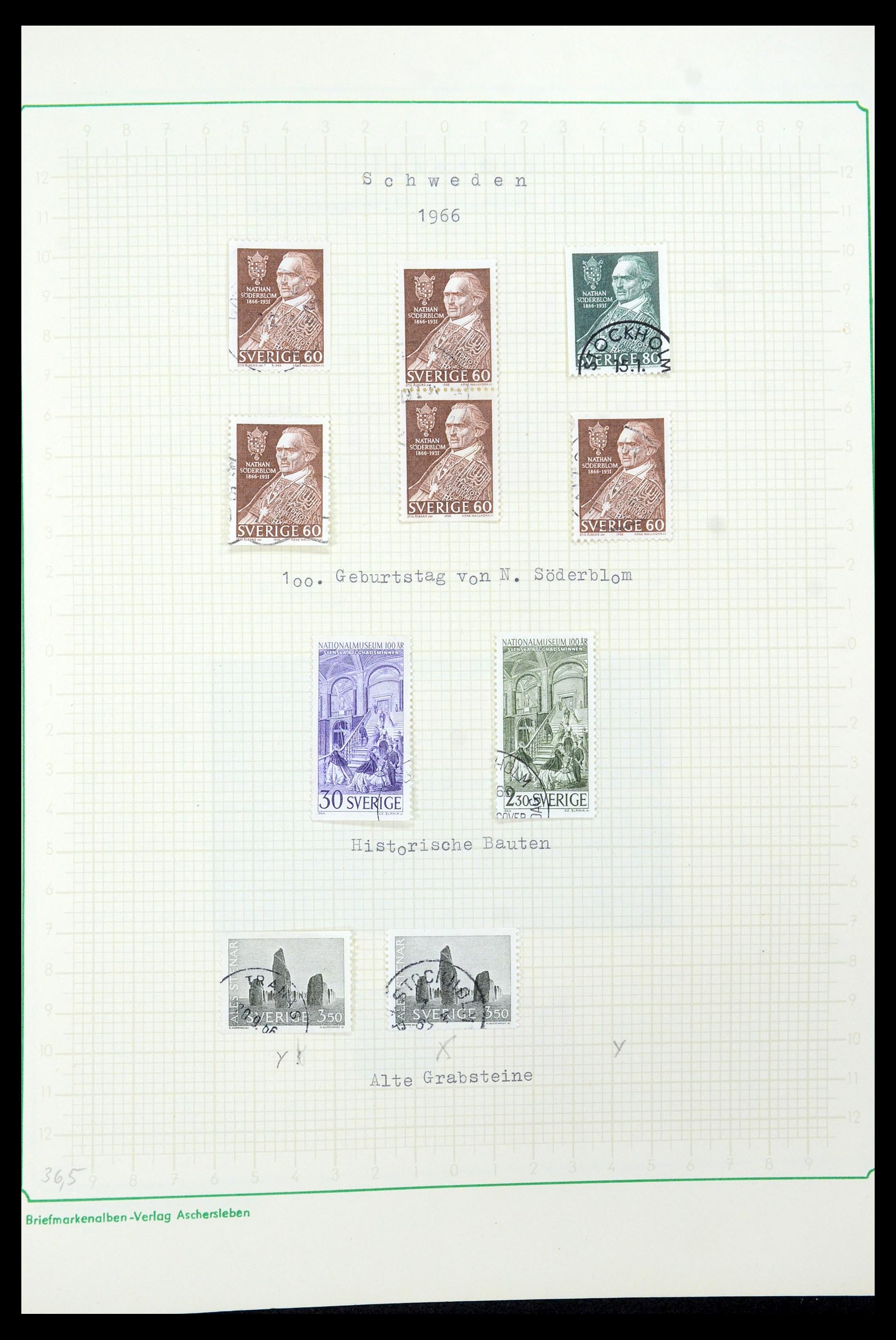 35687 085 - Postzegelverzameling 35687 Zweden 1855-2013.