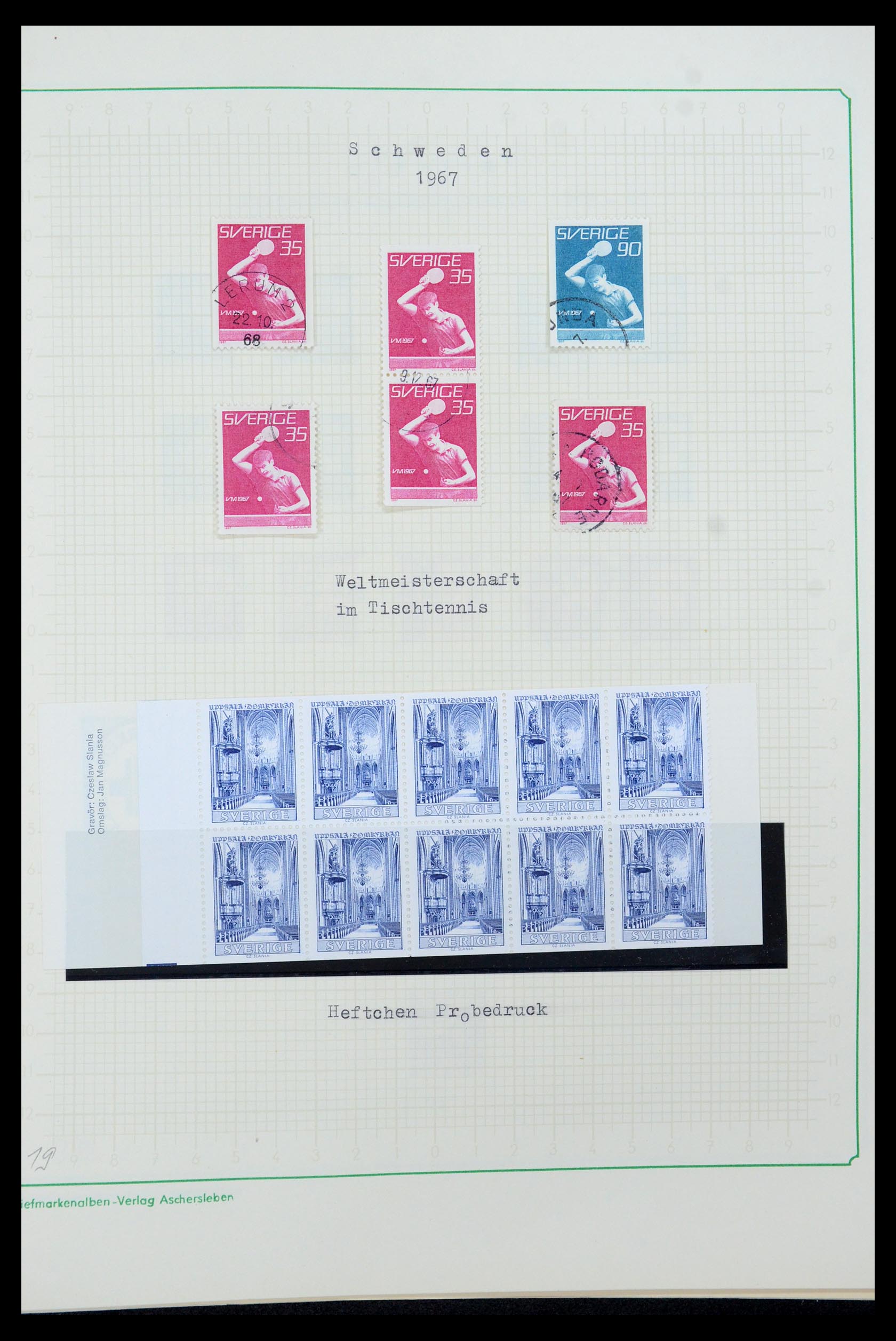 35687 094 - Postzegelverzameling 35687 Zweden 1855-2013.