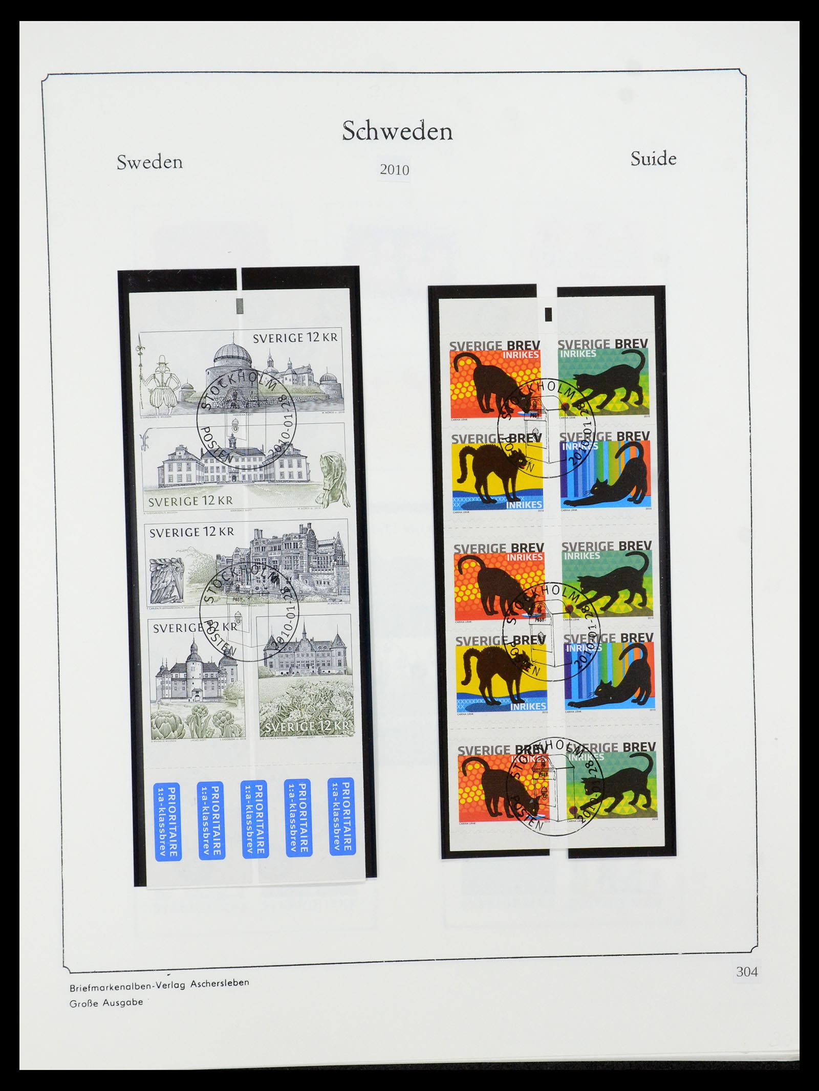 35687 546 - Stamp Collection 35687 Sweden 1855-2013.