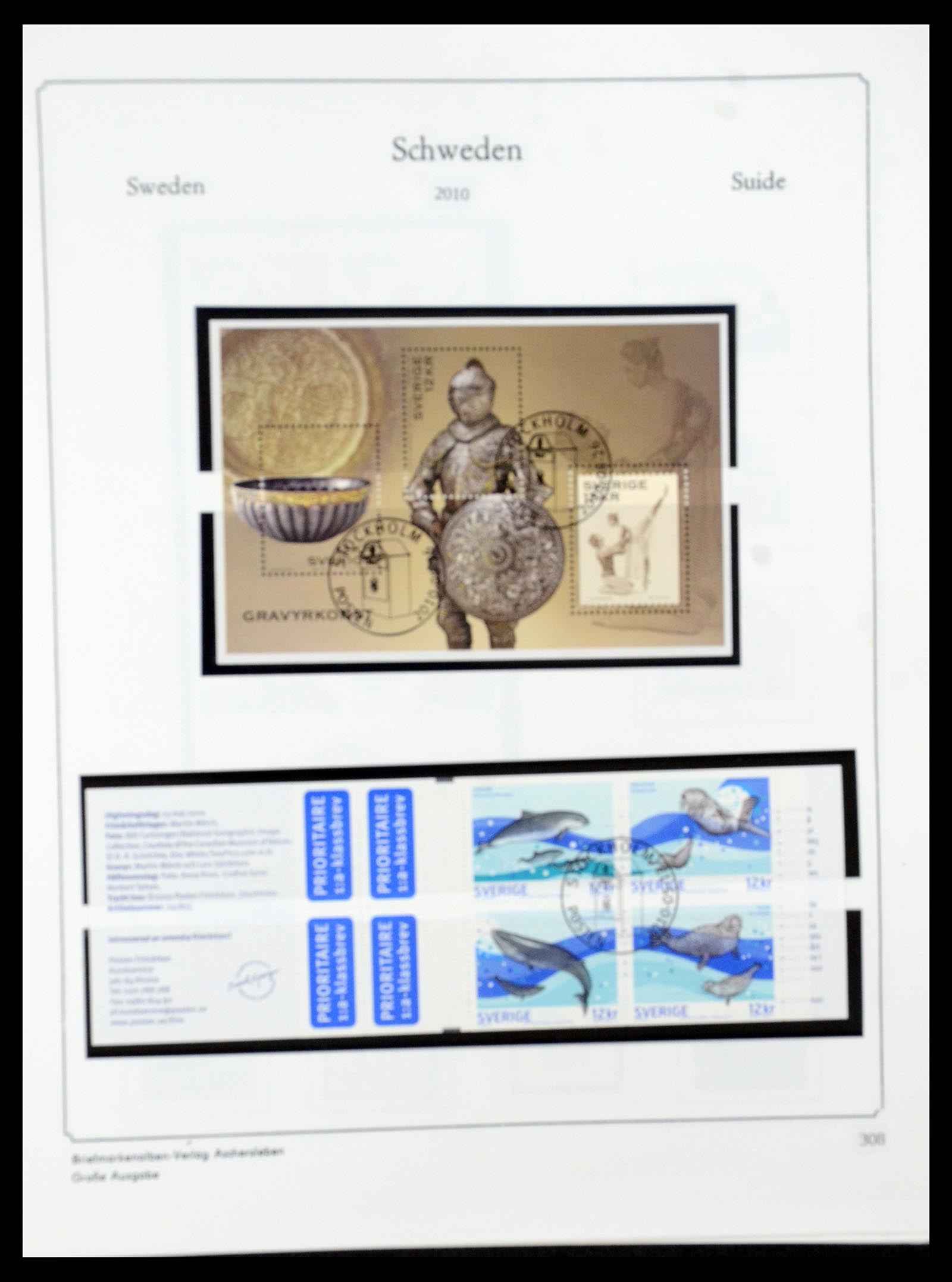 35687 550 - Postzegelverzameling 35687 Zweden 1855-2013.