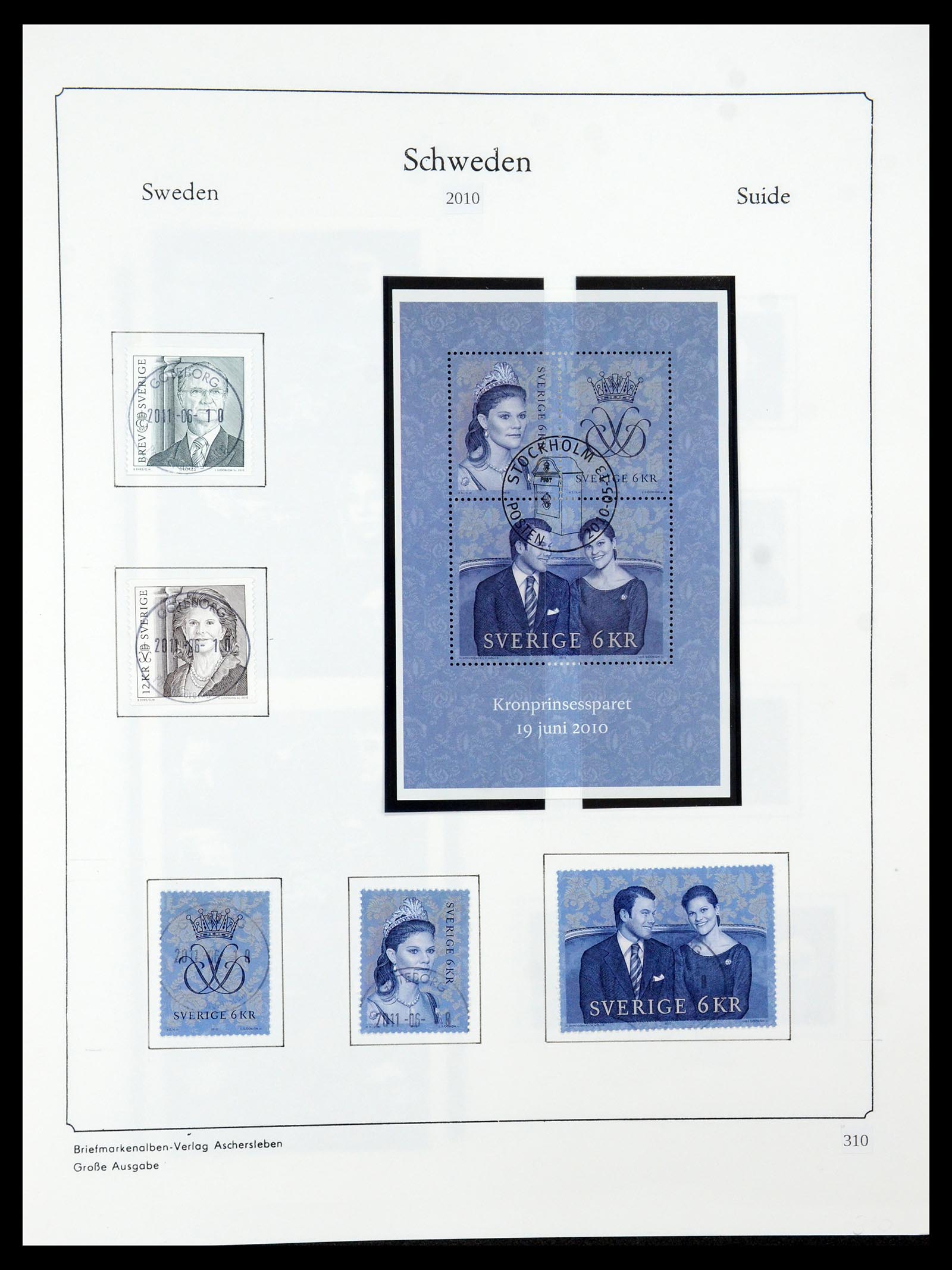 35687 552 - Postzegelverzameling 35687 Zweden 1855-2013.