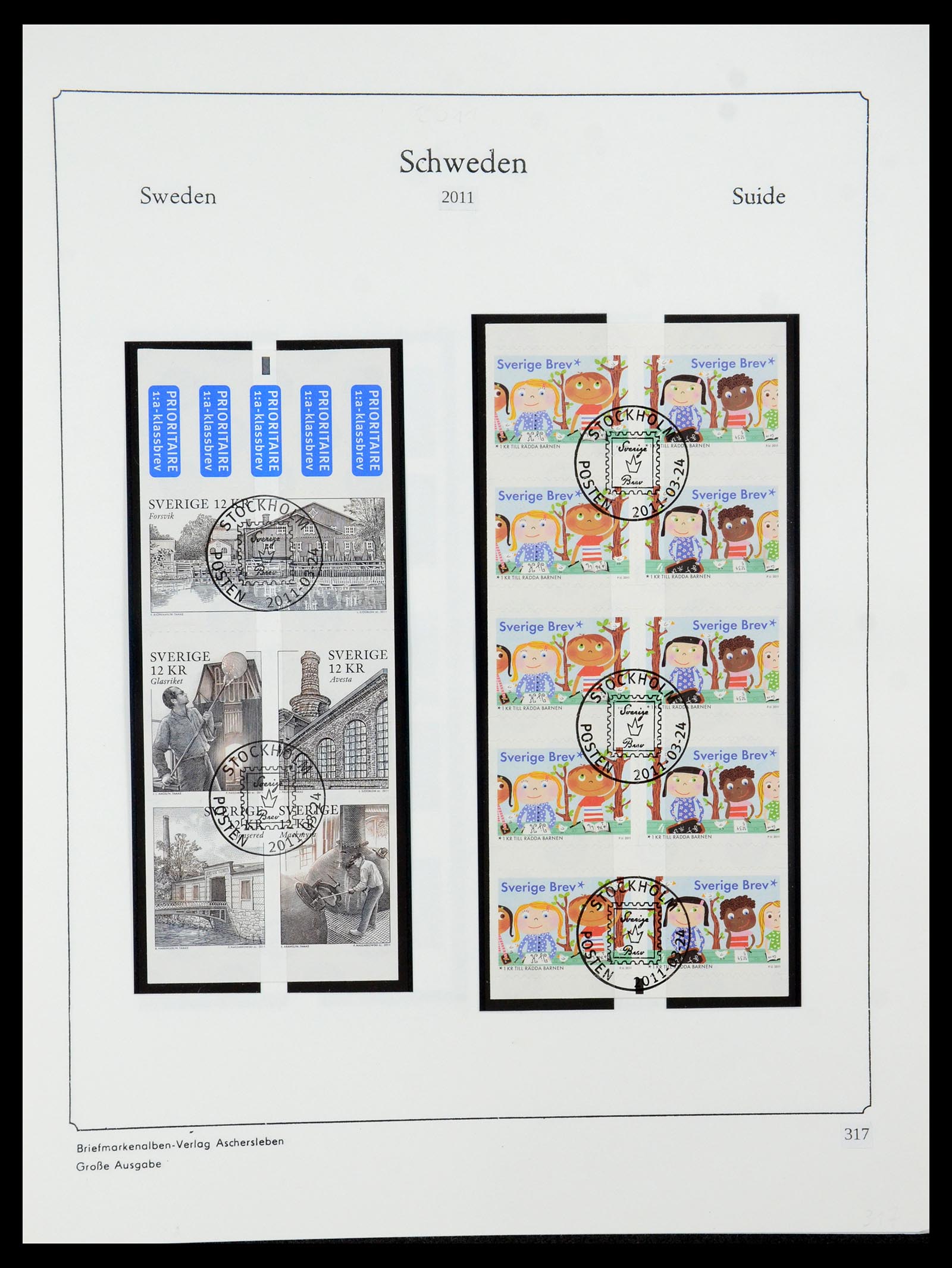 35687 559 - Stamp Collection 35687 Sweden 1855-2013.