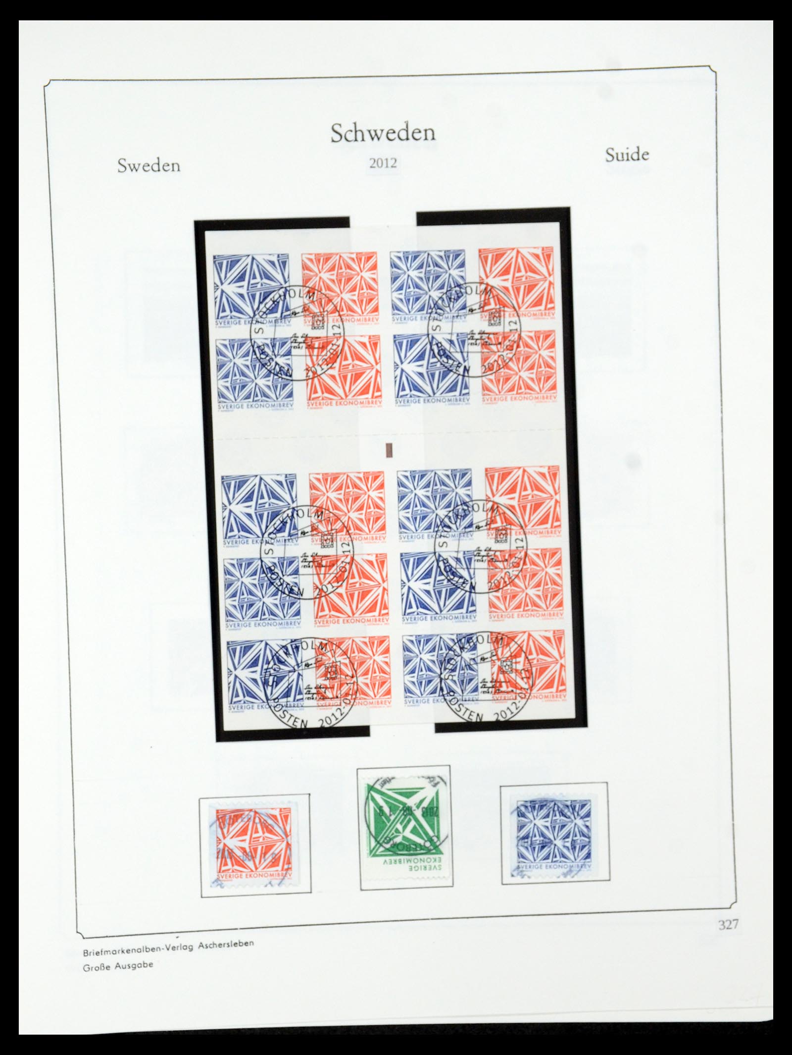 35687 569 - Postzegelverzameling 35687 Zweden 1855-2013.