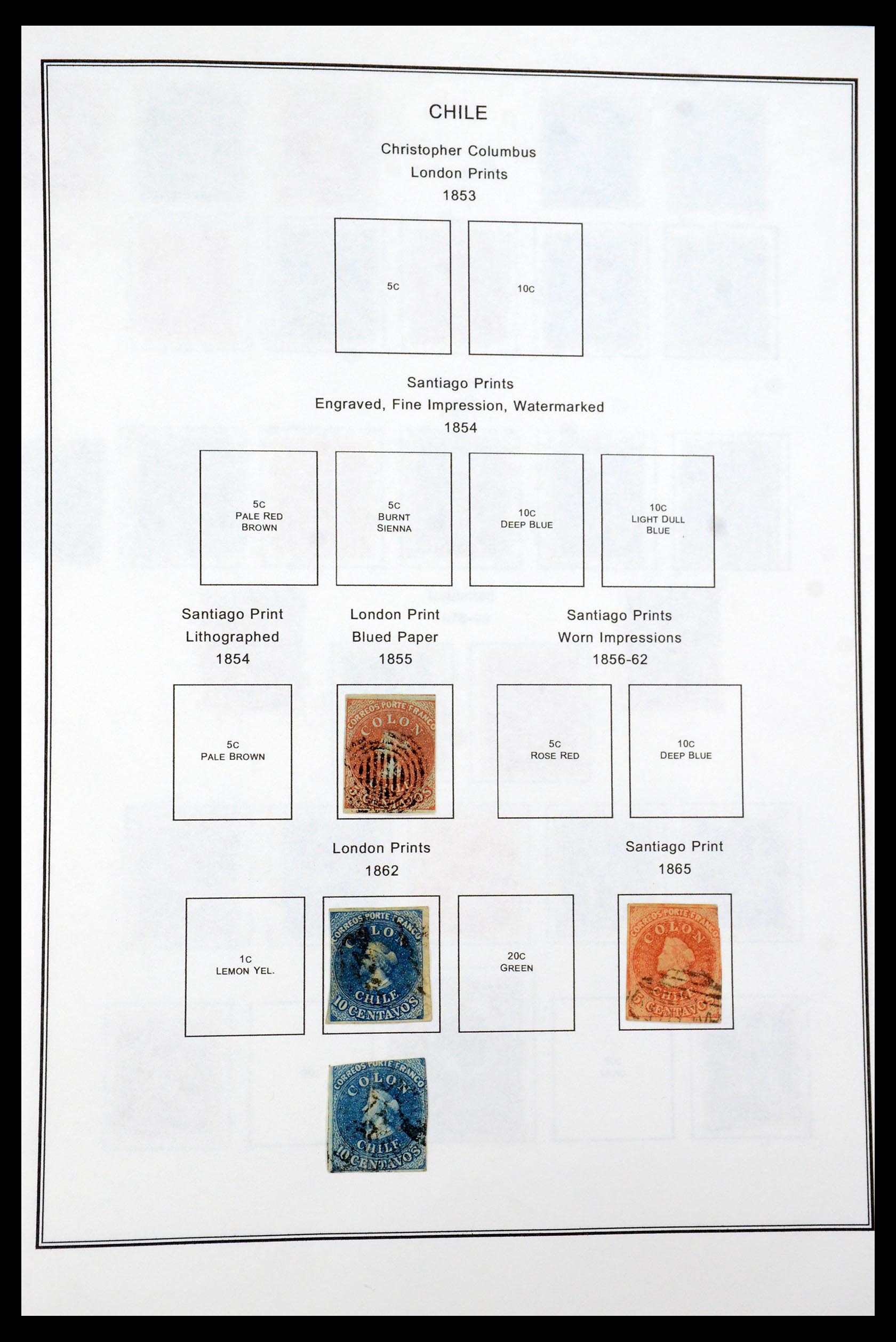 35688 001 - Postzegelverzameling 35688 Latijns Amerika 1860-1980.