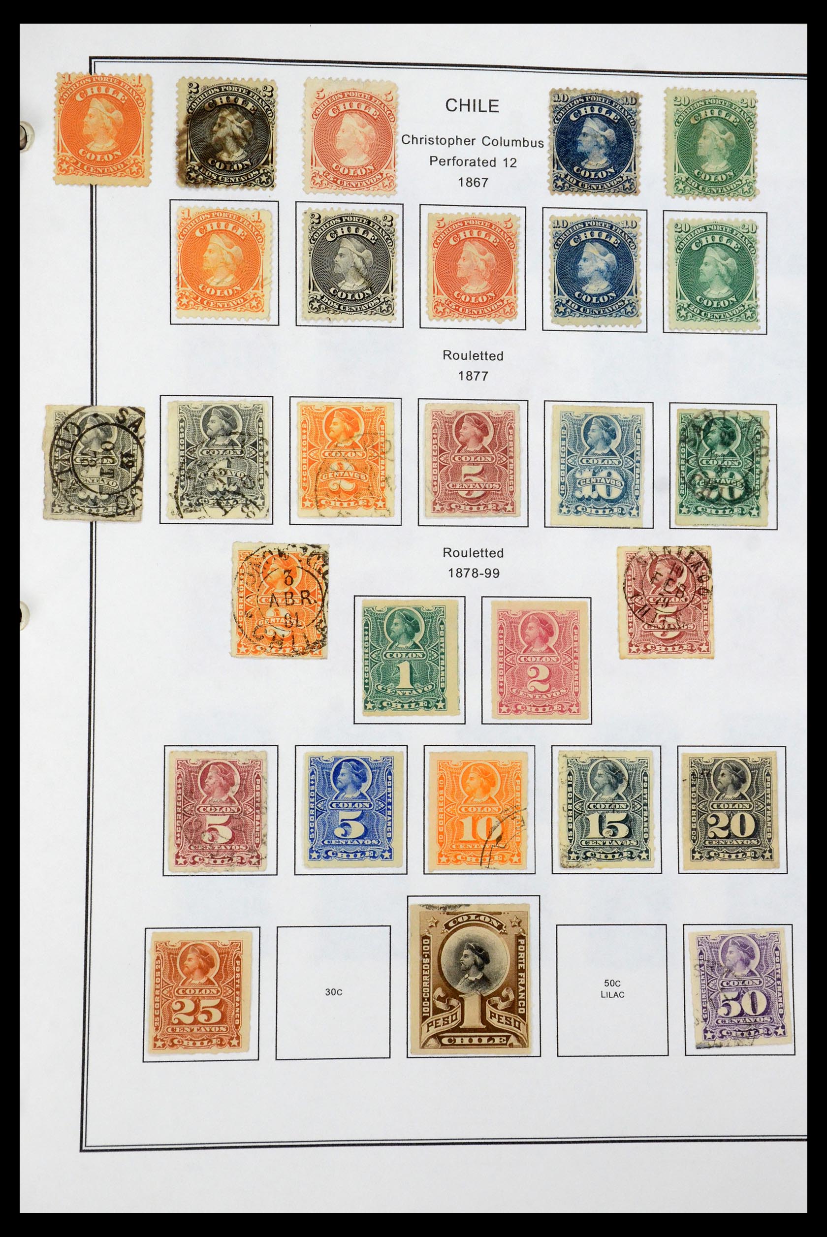 35688 002 - Postzegelverzameling 35688 Latijns Amerika 1860-1980.