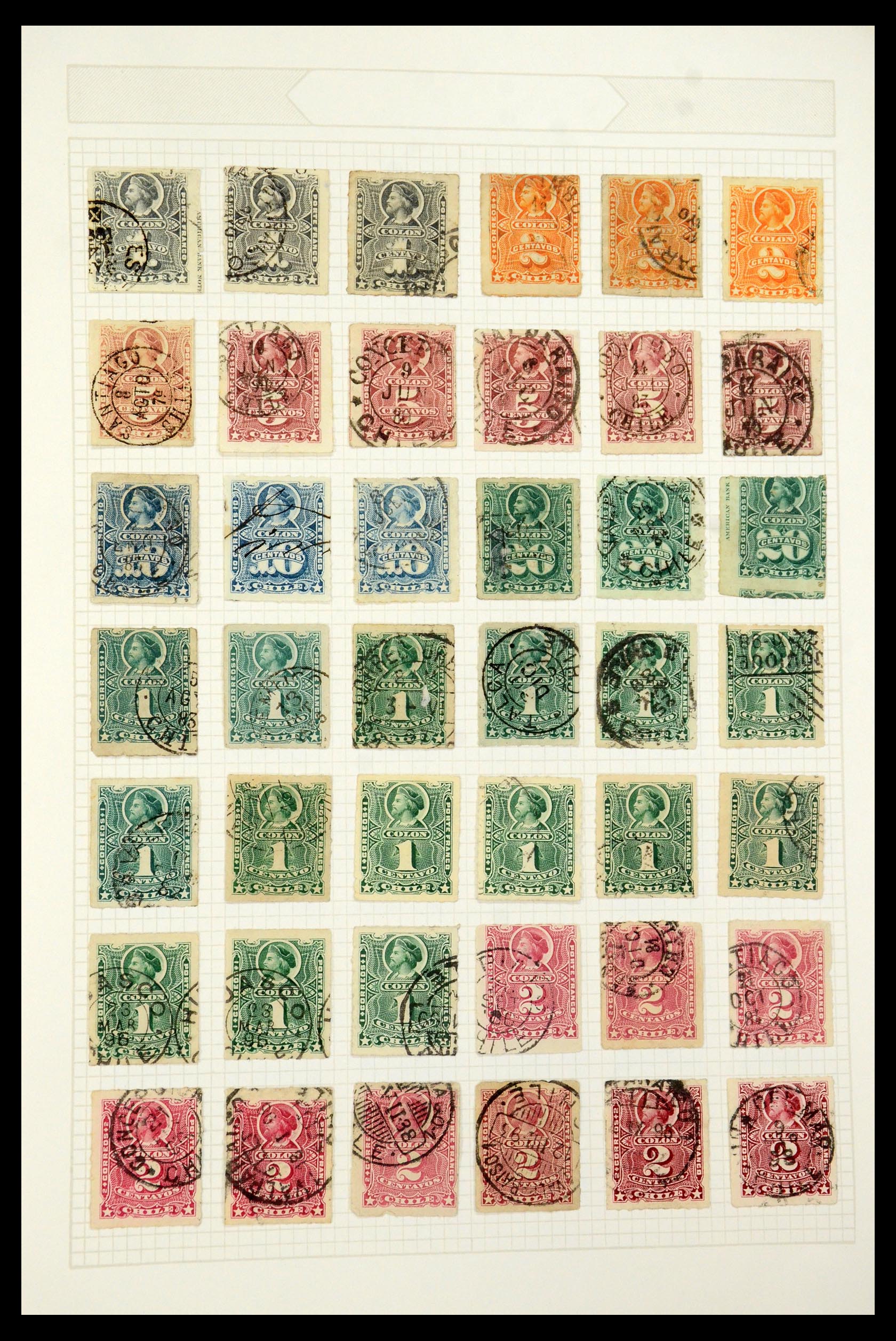 35688 004 - Postzegelverzameling 35688 Latijns Amerika 1860-1980.