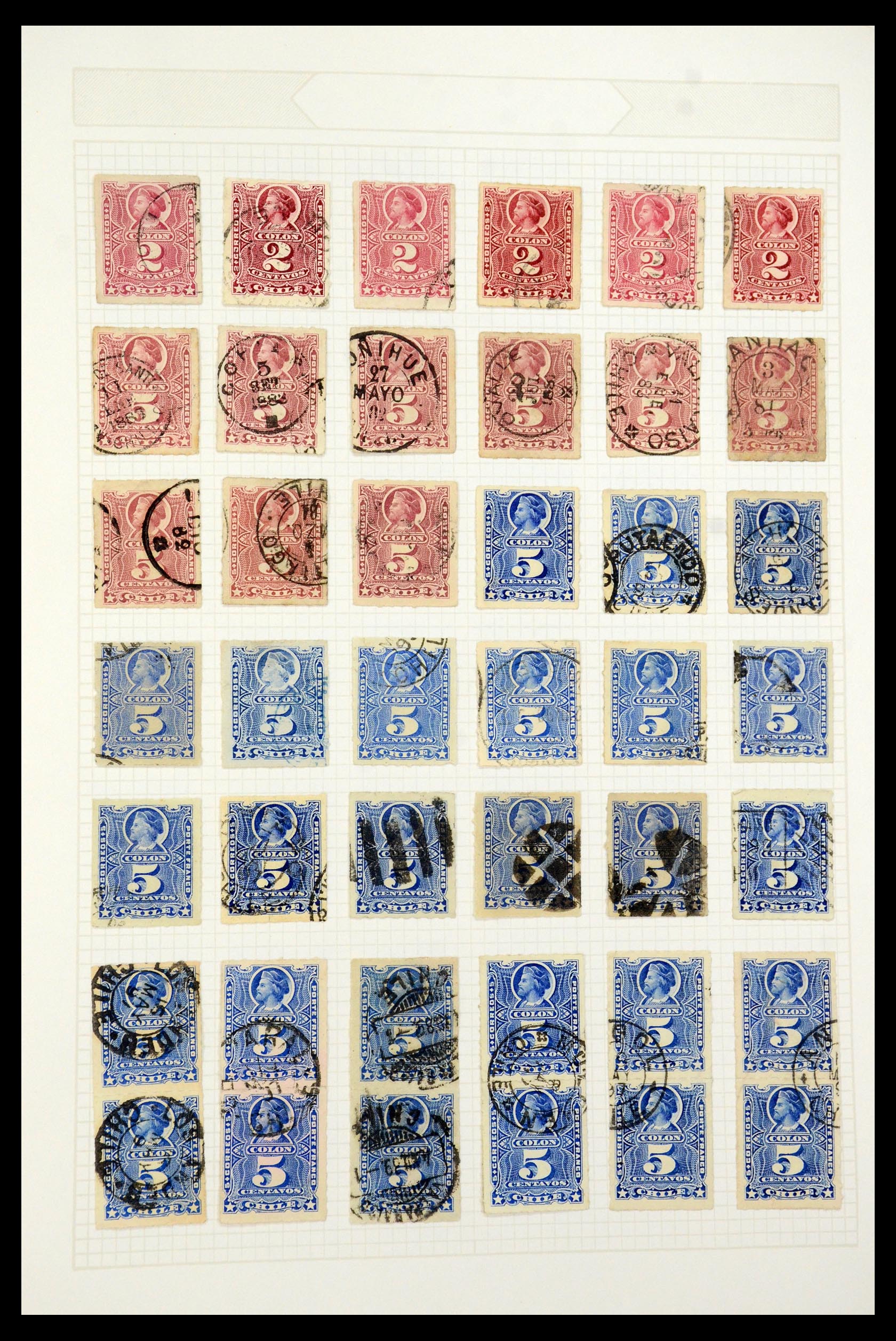 35688 005 - Postzegelverzameling 35688 Latijns Amerika 1860-1980.