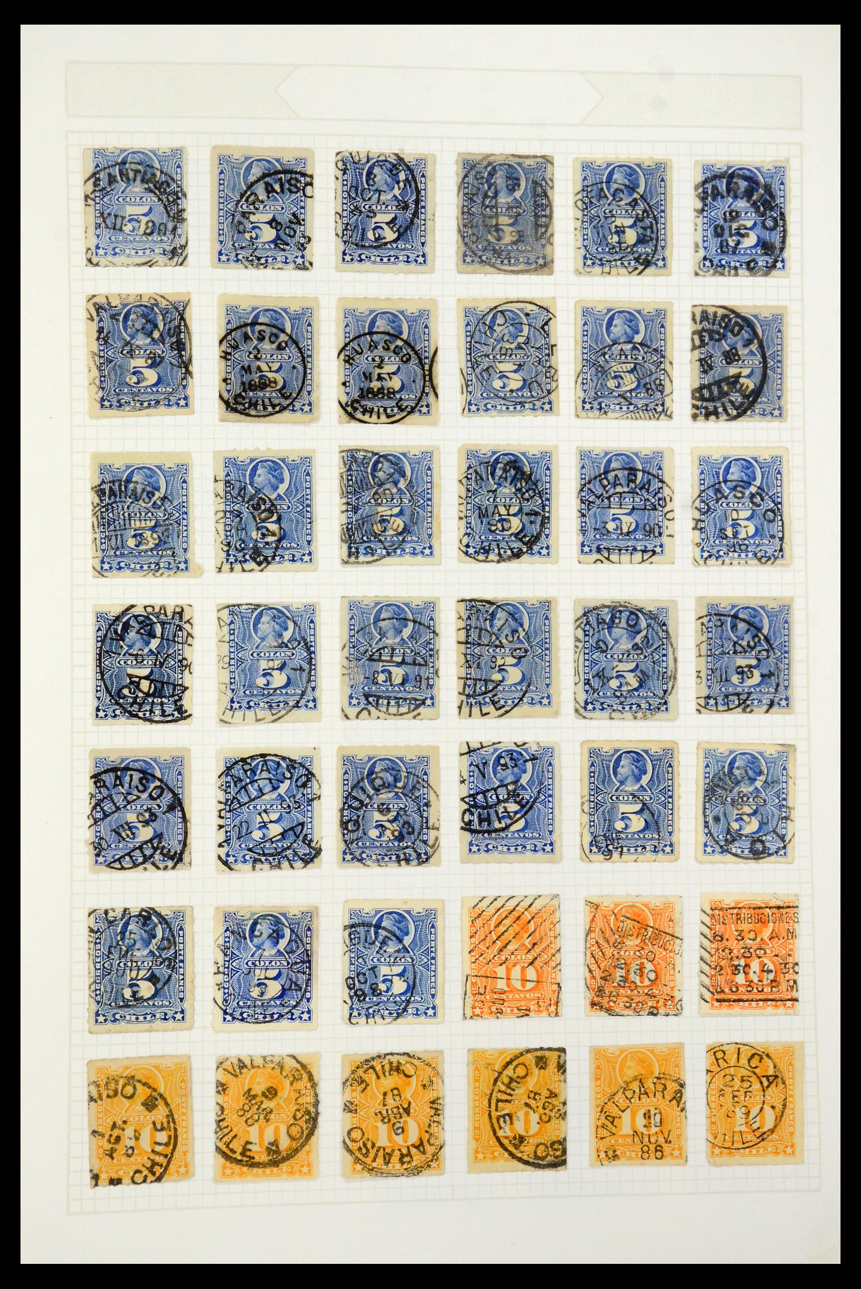35688 006 - Postzegelverzameling 35688 Latijns Amerika 1860-1980.