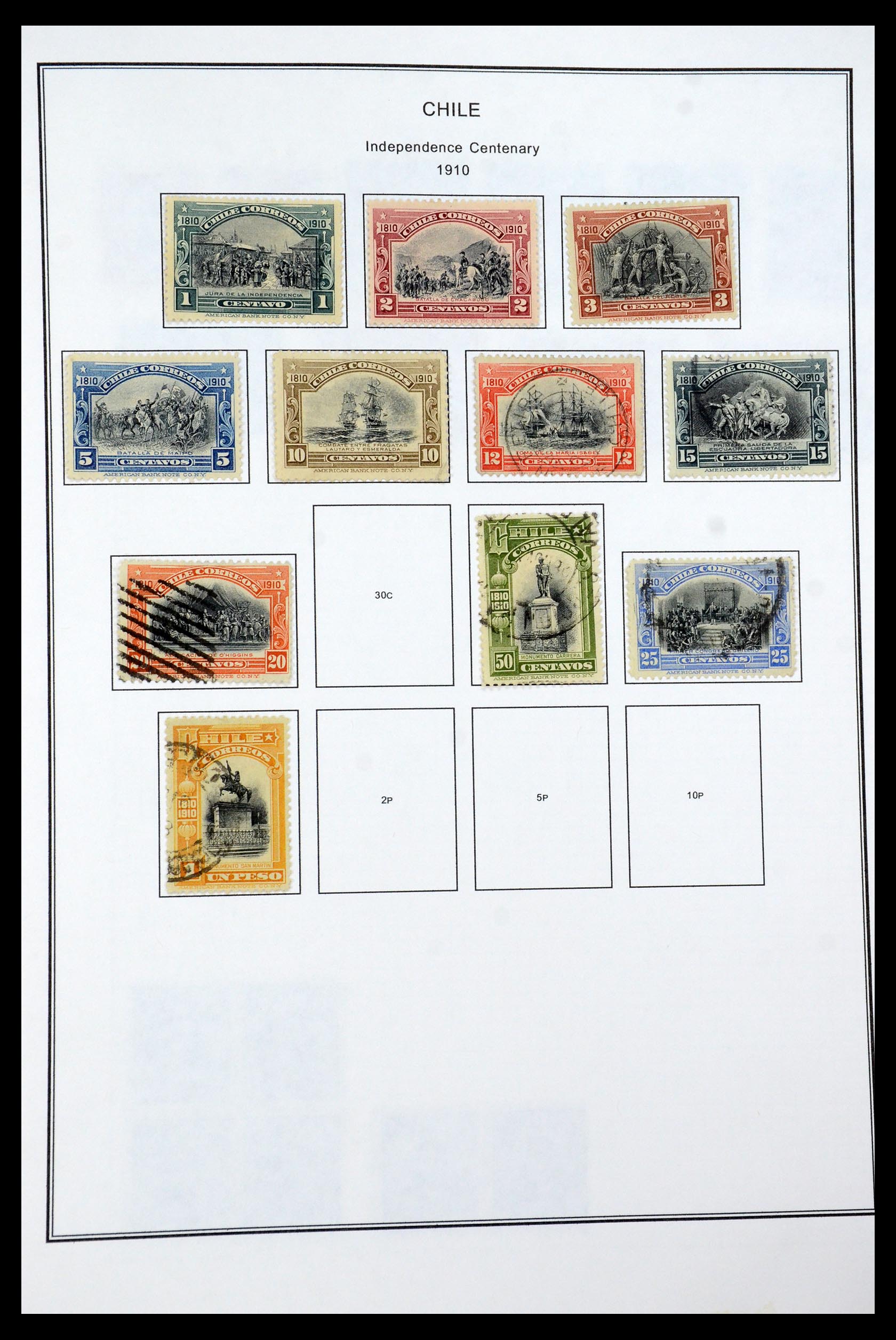35688 013 - Postzegelverzameling 35688 Latijns Amerika 1860-1980.