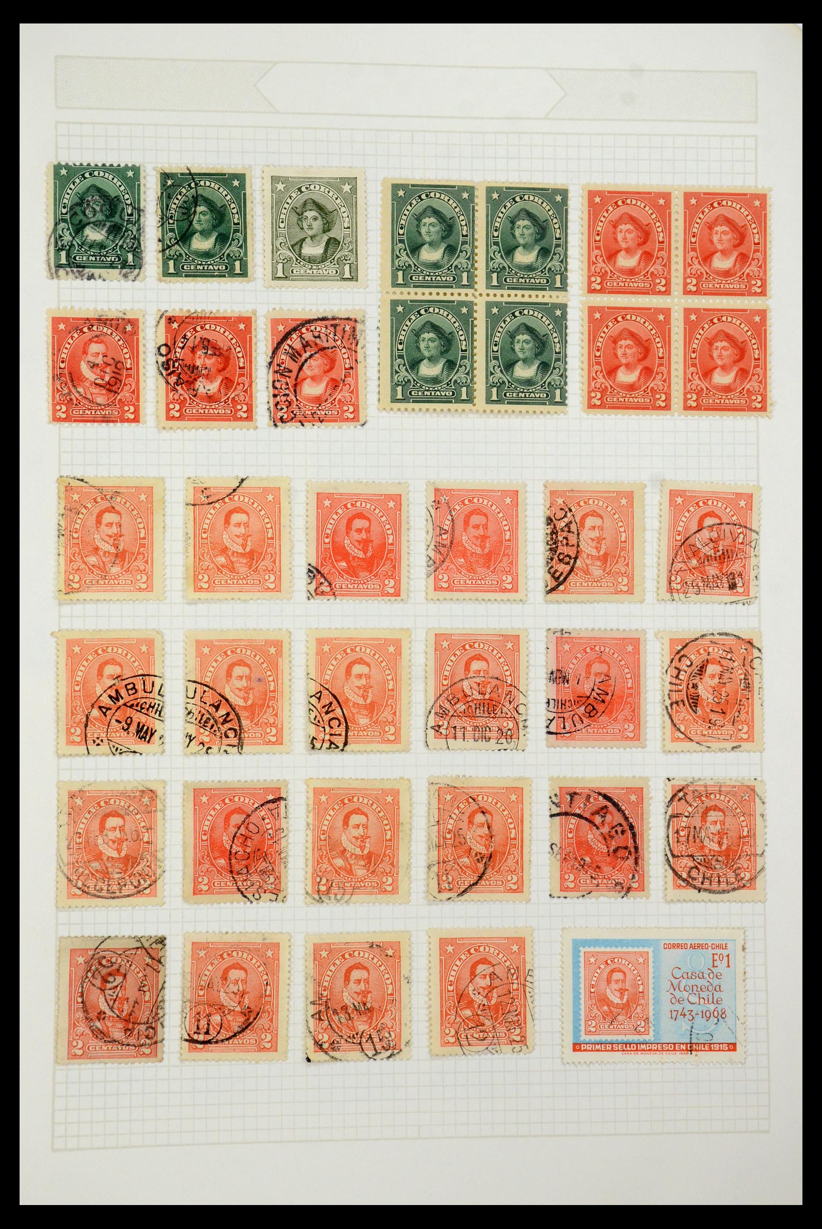 35688 016 - Stamp Collection 35688 Latin America 1860-1980.