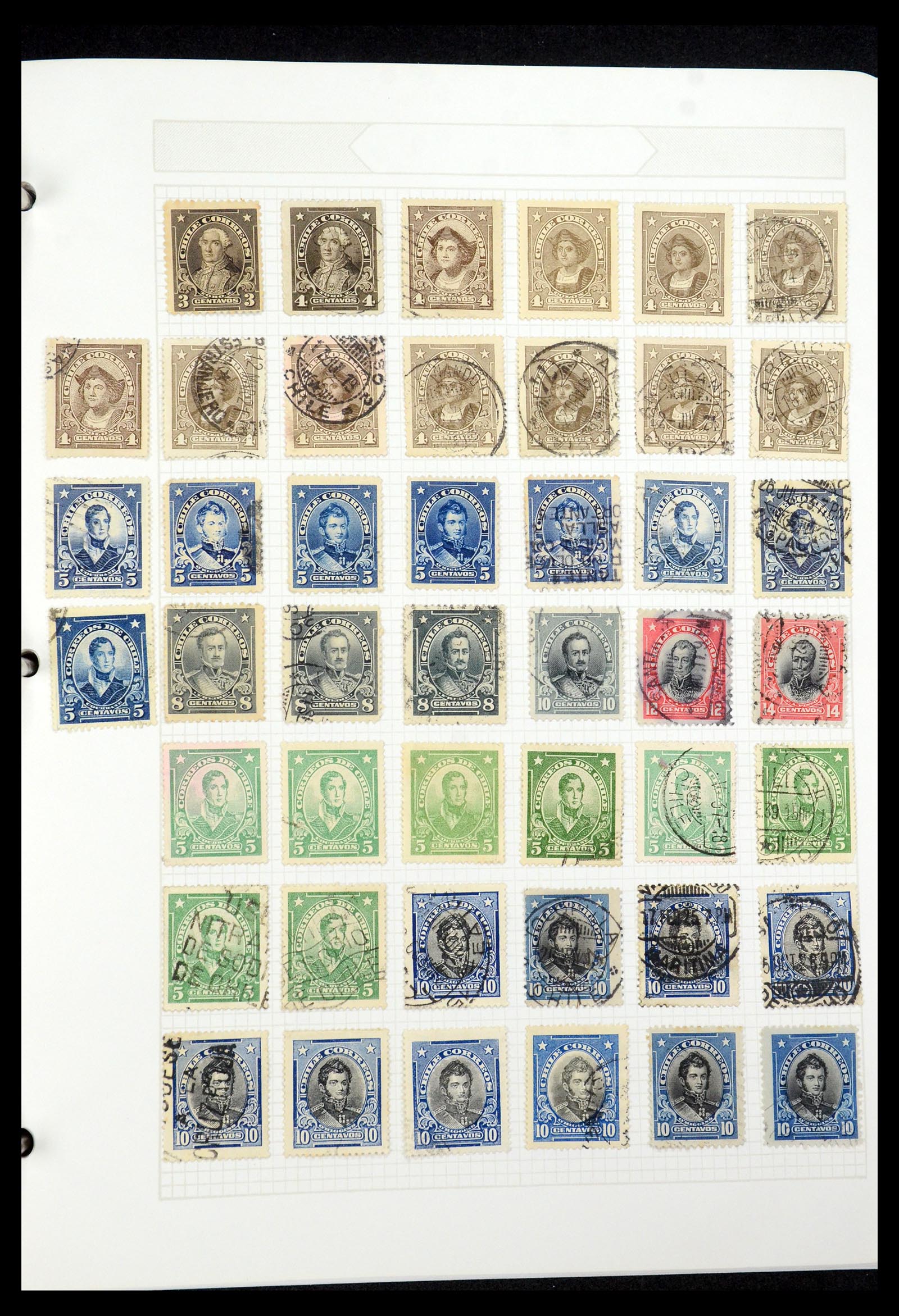 35688 017 - Postzegelverzameling 35688 Latijns Amerika 1860-1980.