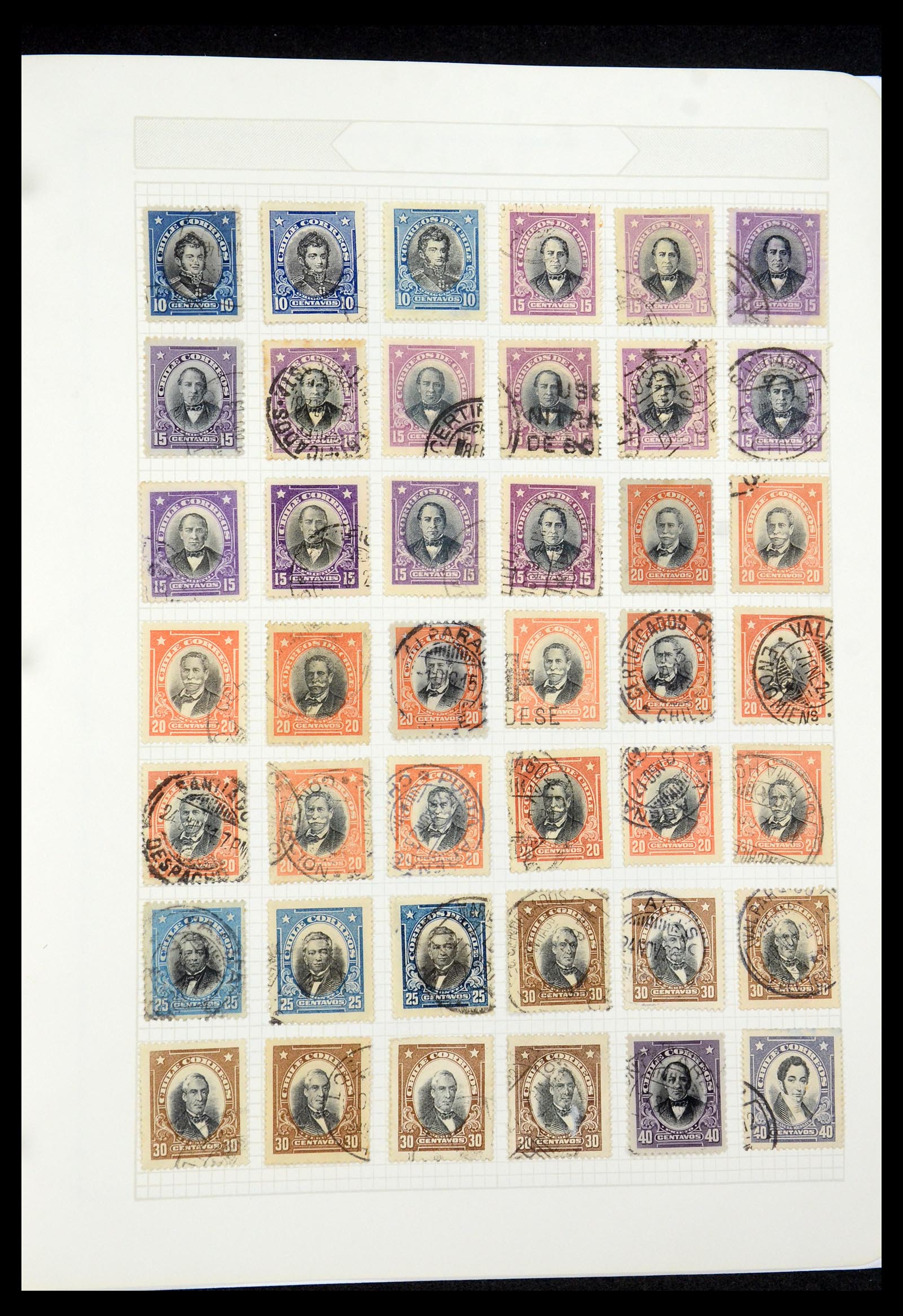35688 018 - Postzegelverzameling 35688 Latijns Amerika 1860-1980.