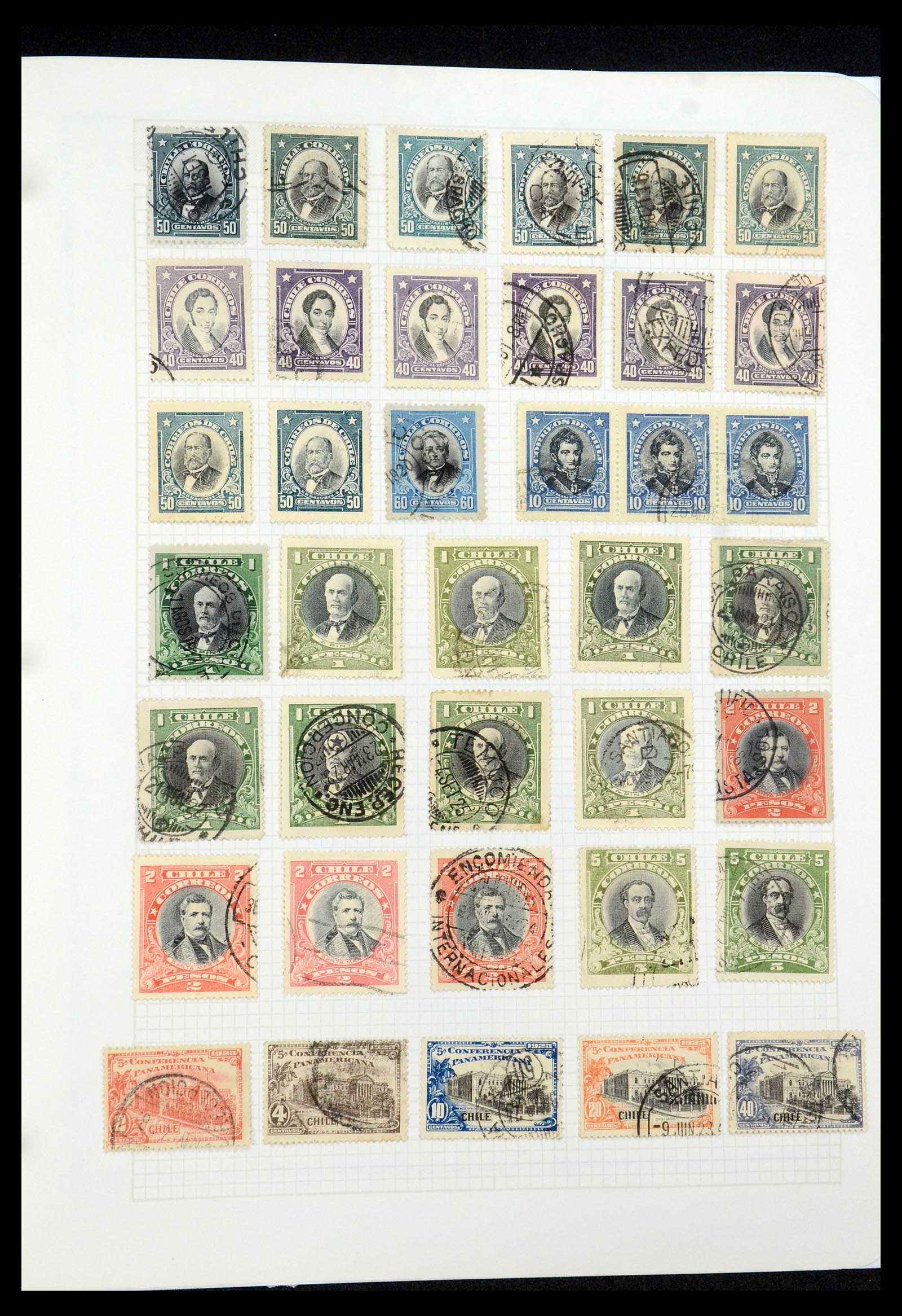 35688 020 - Postzegelverzameling 35688 Latijns Amerika 1860-1980.