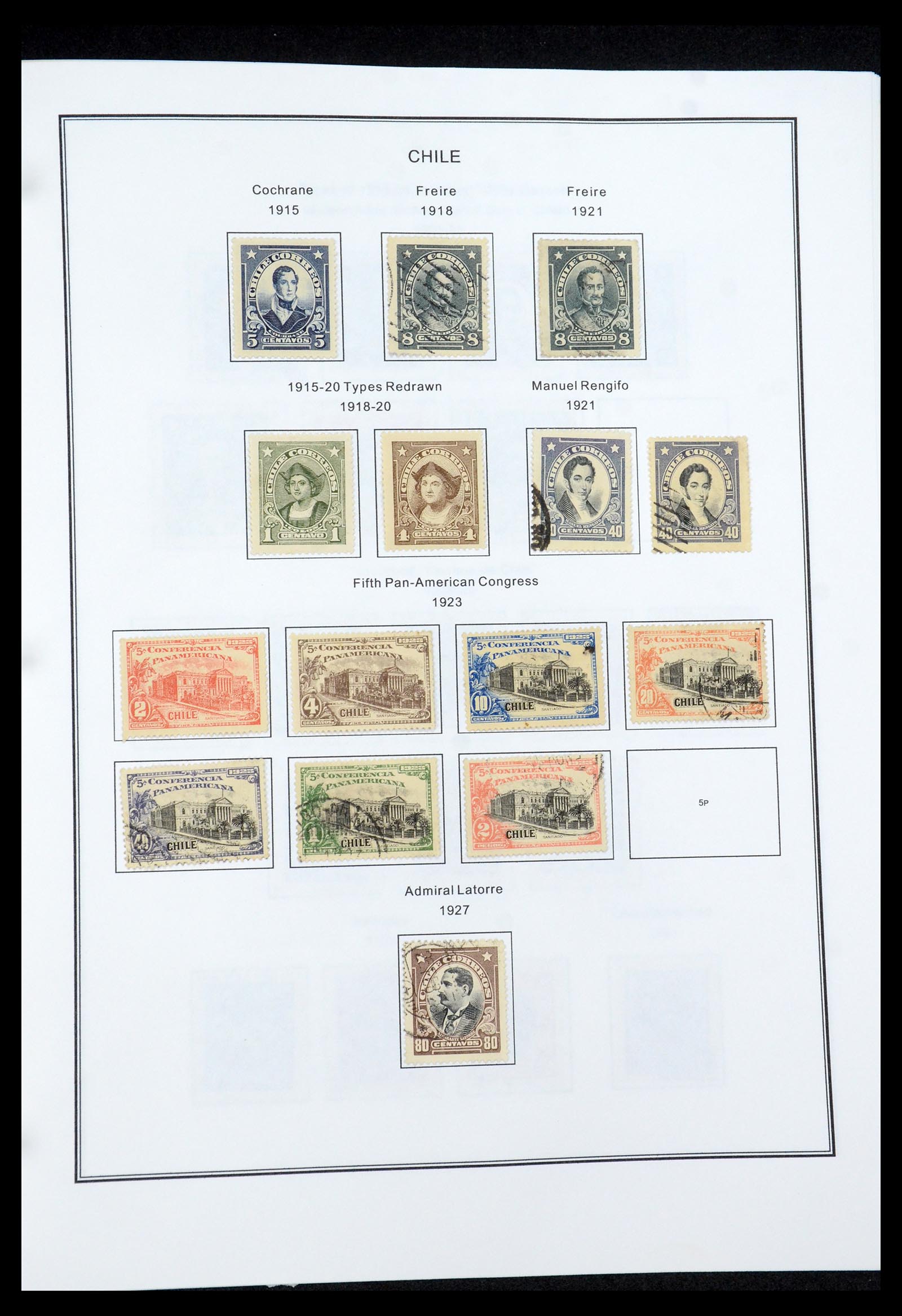 35688 021 - Postzegelverzameling 35688 Latijns Amerika 1860-1980.