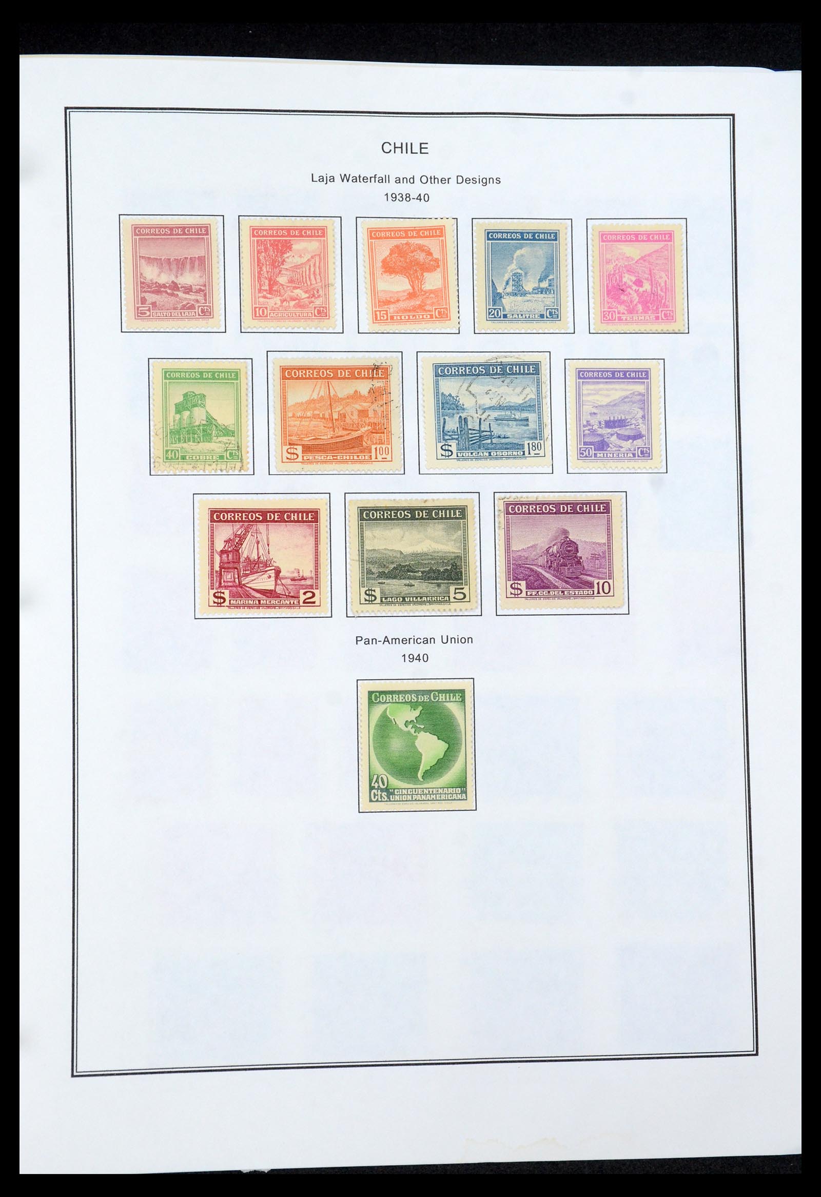 35688 025 - Postzegelverzameling 35688 Latijns Amerika 1860-1980.