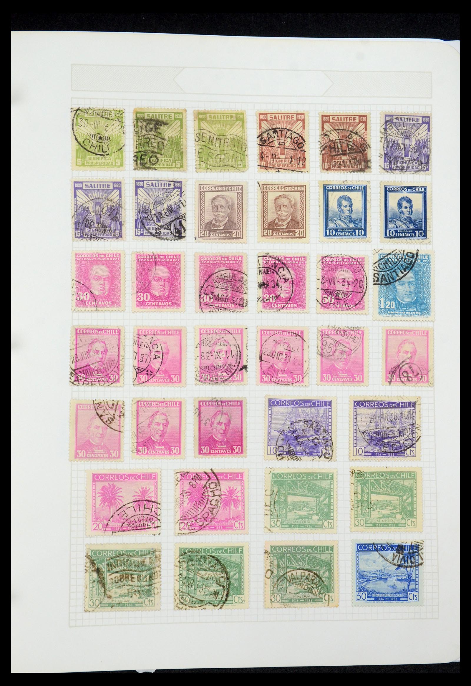 35688 026 - Postzegelverzameling 35688 Latijns Amerika 1860-1980.