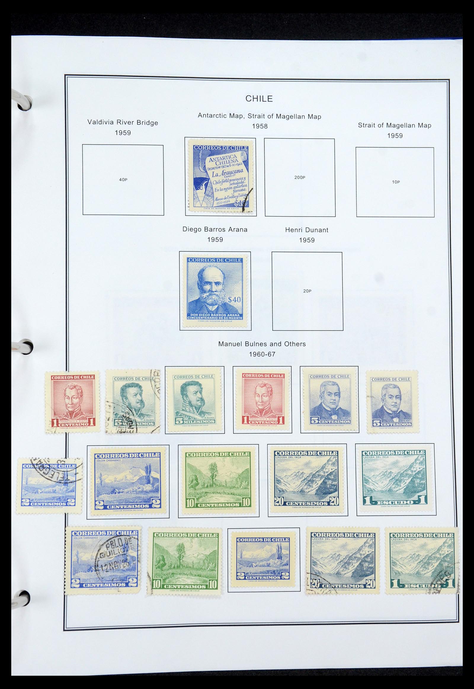 35688 035 - Postzegelverzameling 35688 Latijns Amerika 1860-1980.