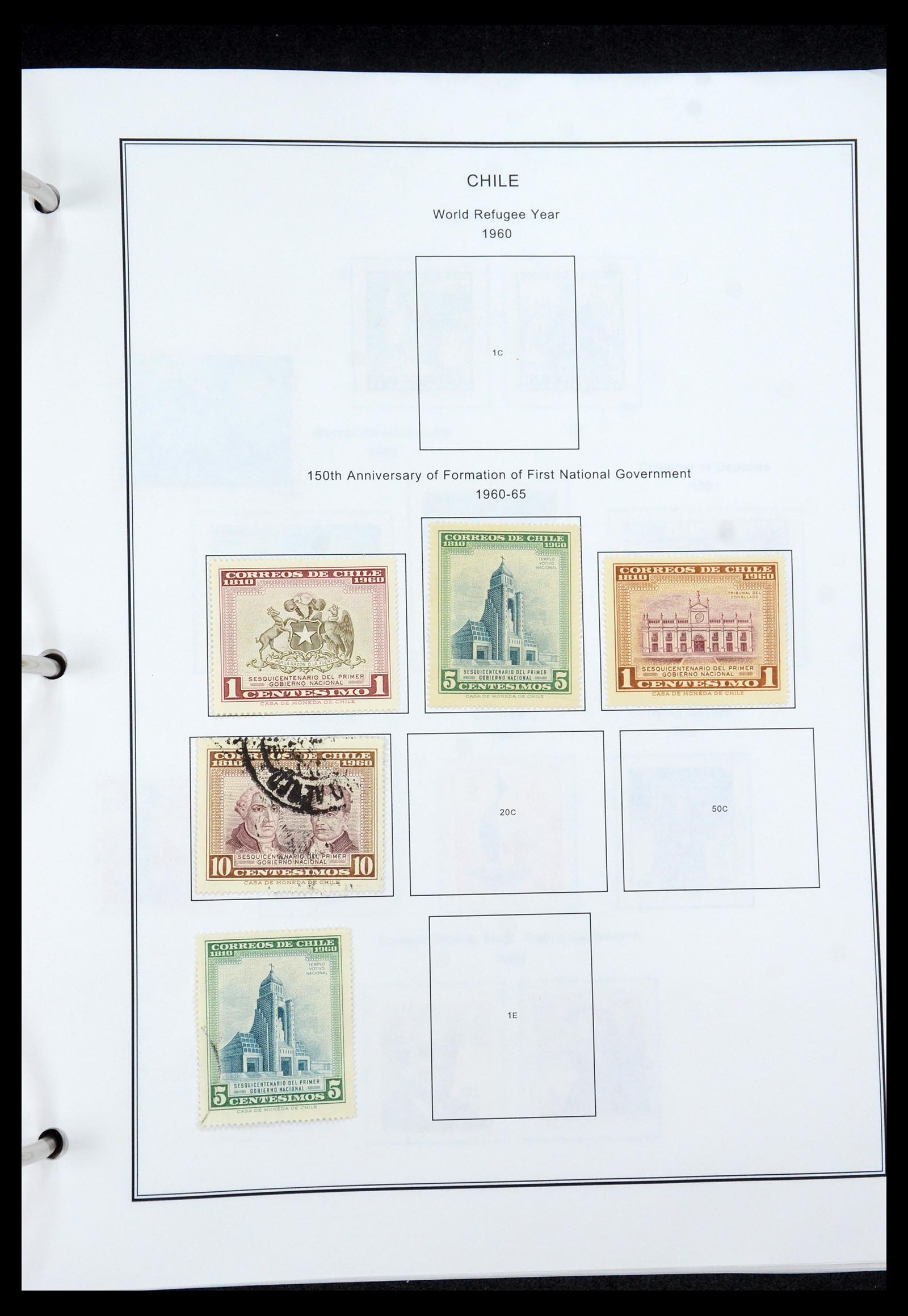 35688 036 - Postzegelverzameling 35688 Latijns Amerika 1860-1980.