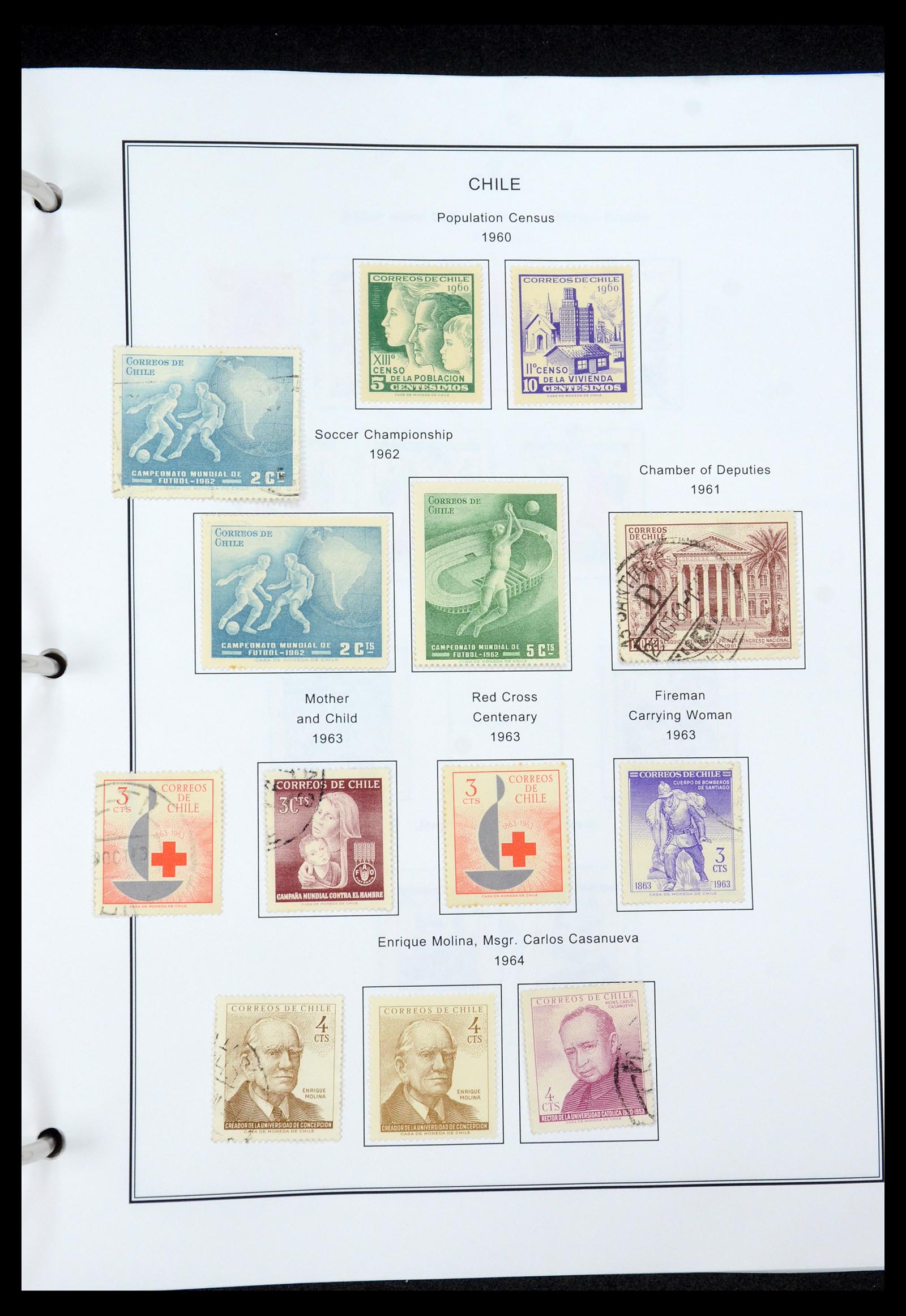 35688 037 - Postzegelverzameling 35688 Latijns Amerika 1860-1980.