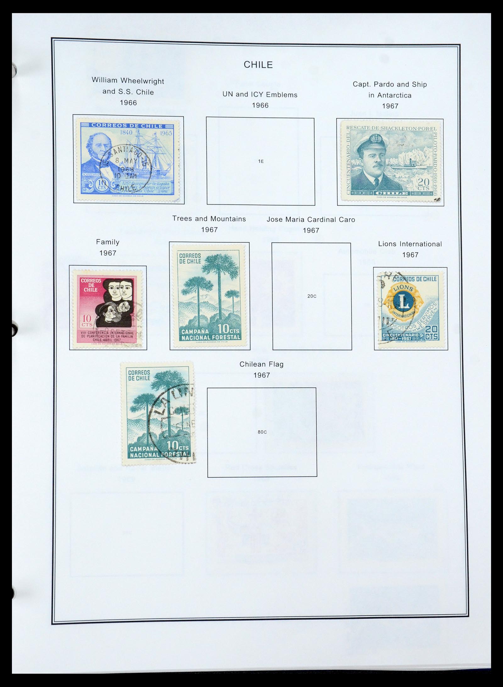 35688 039 - Postzegelverzameling 35688 Latijns Amerika 1860-1980.