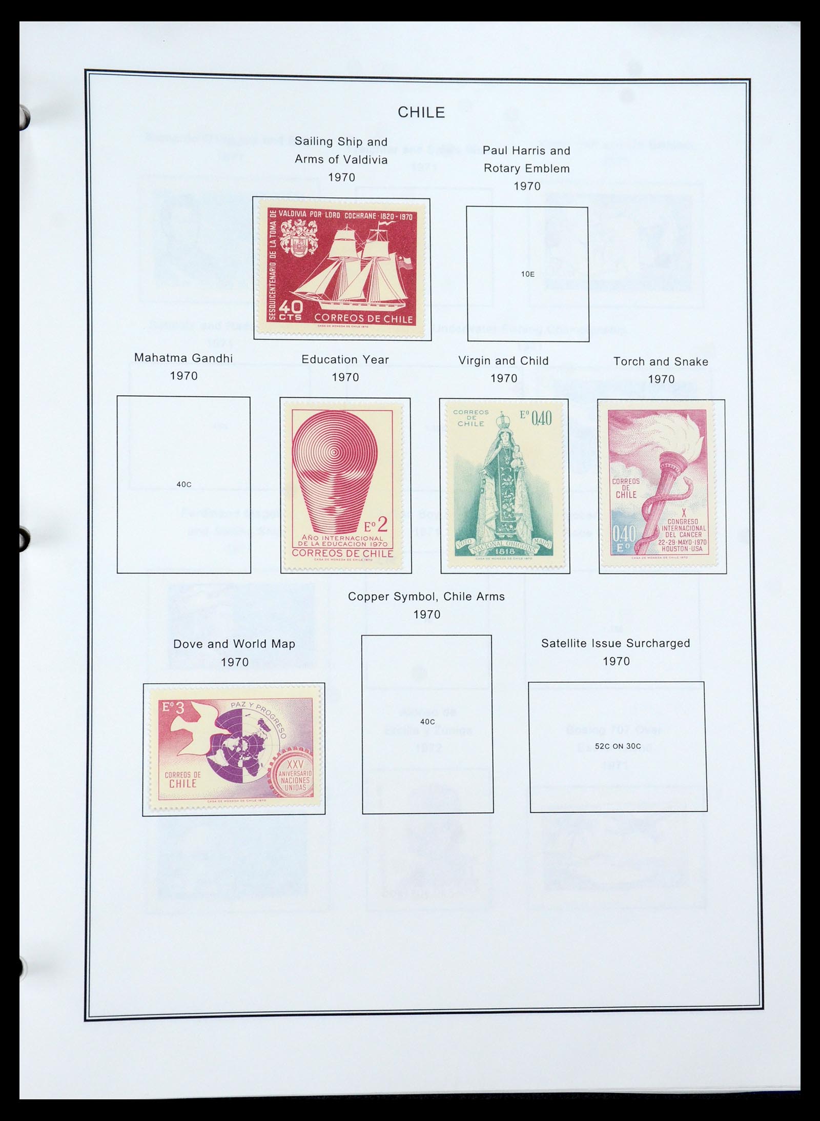 35688 042 - Postzegelverzameling 35688 Latijns Amerika 1860-1980.