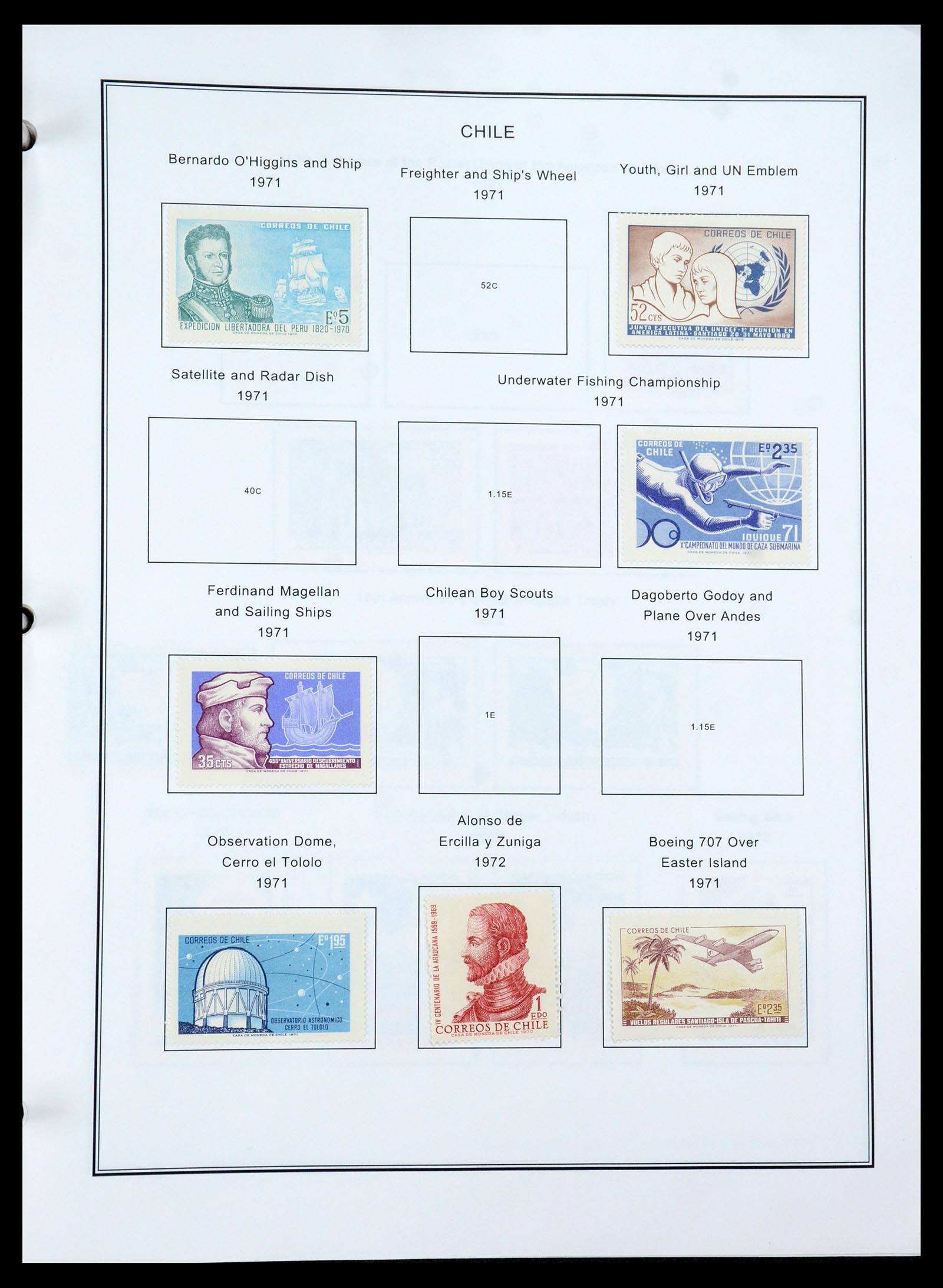 35688 043 - Postzegelverzameling 35688 Latijns Amerika 1860-1980.