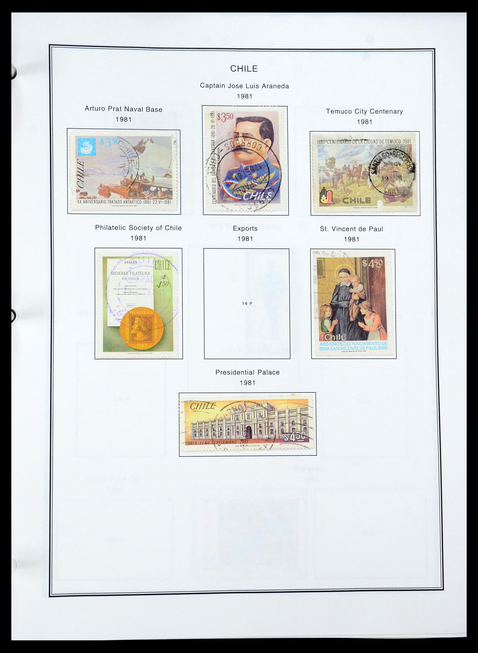 35688 058 - Postzegelverzameling 35688 Latijns Amerika 1860-1980.