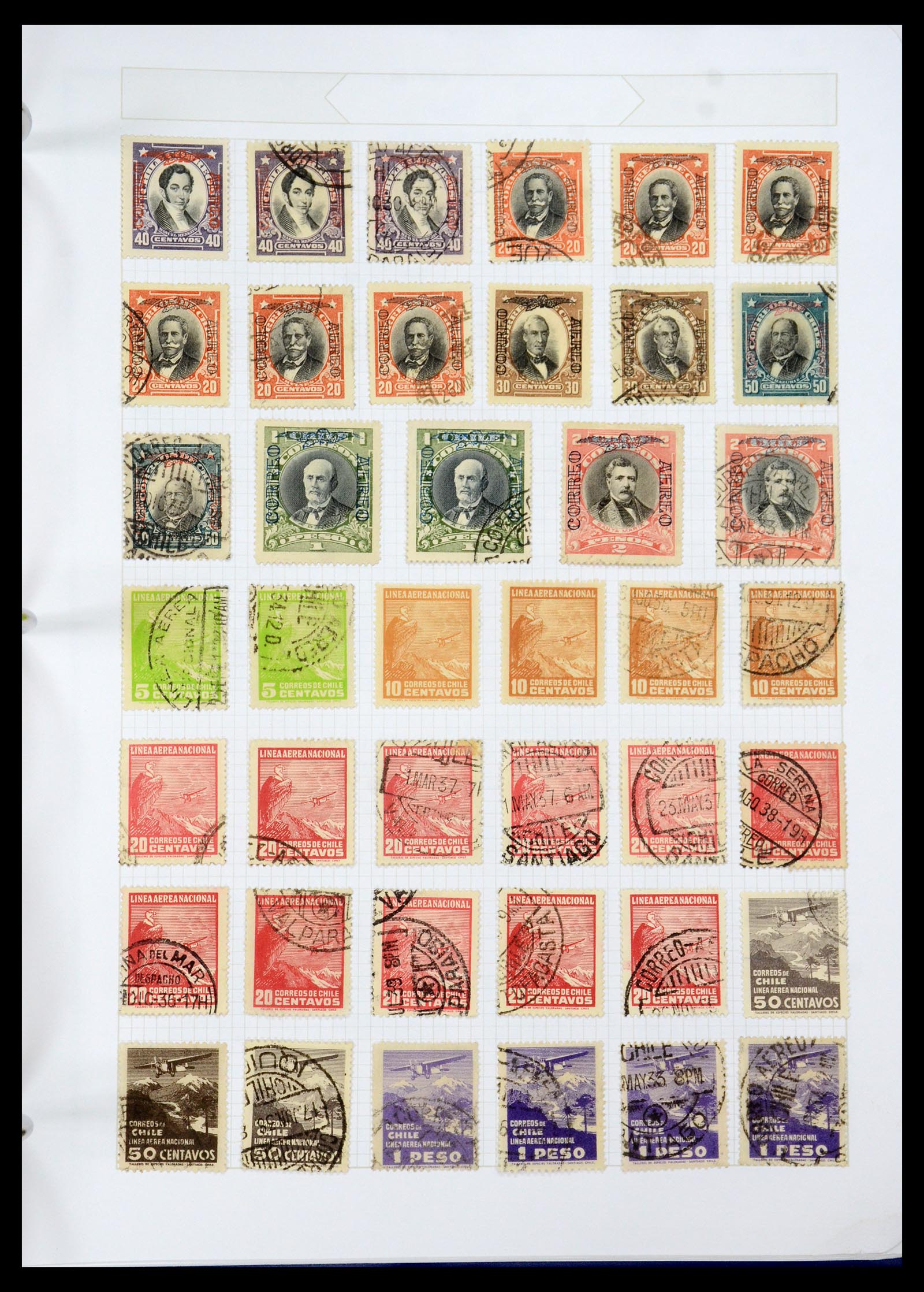 35688 086 - Postzegelverzameling 35688 Latijns Amerika 1860-1980.