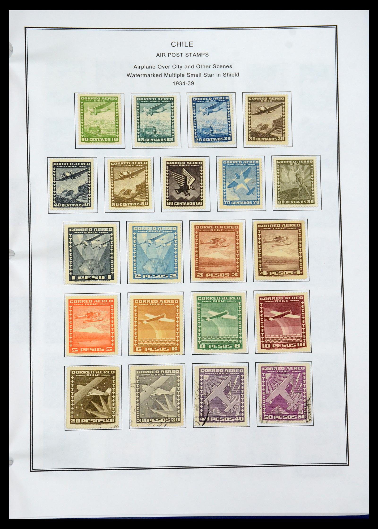 35688 087 - Postzegelverzameling 35688 Latijns Amerika 1860-1980.