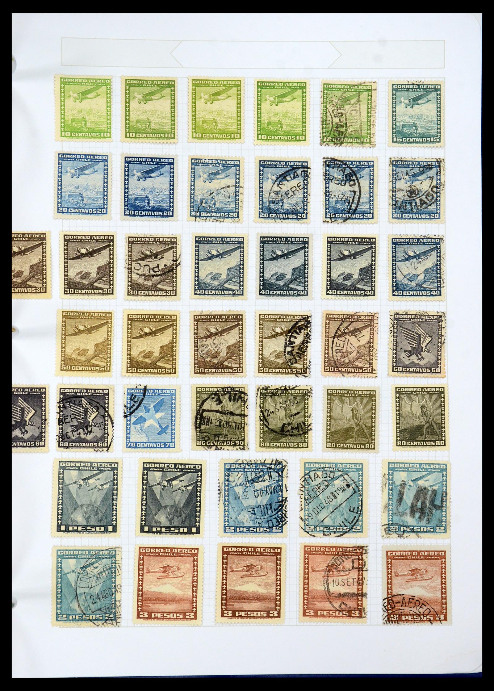 35688 088 - Postzegelverzameling 35688 Latijns Amerika 1860-1980.