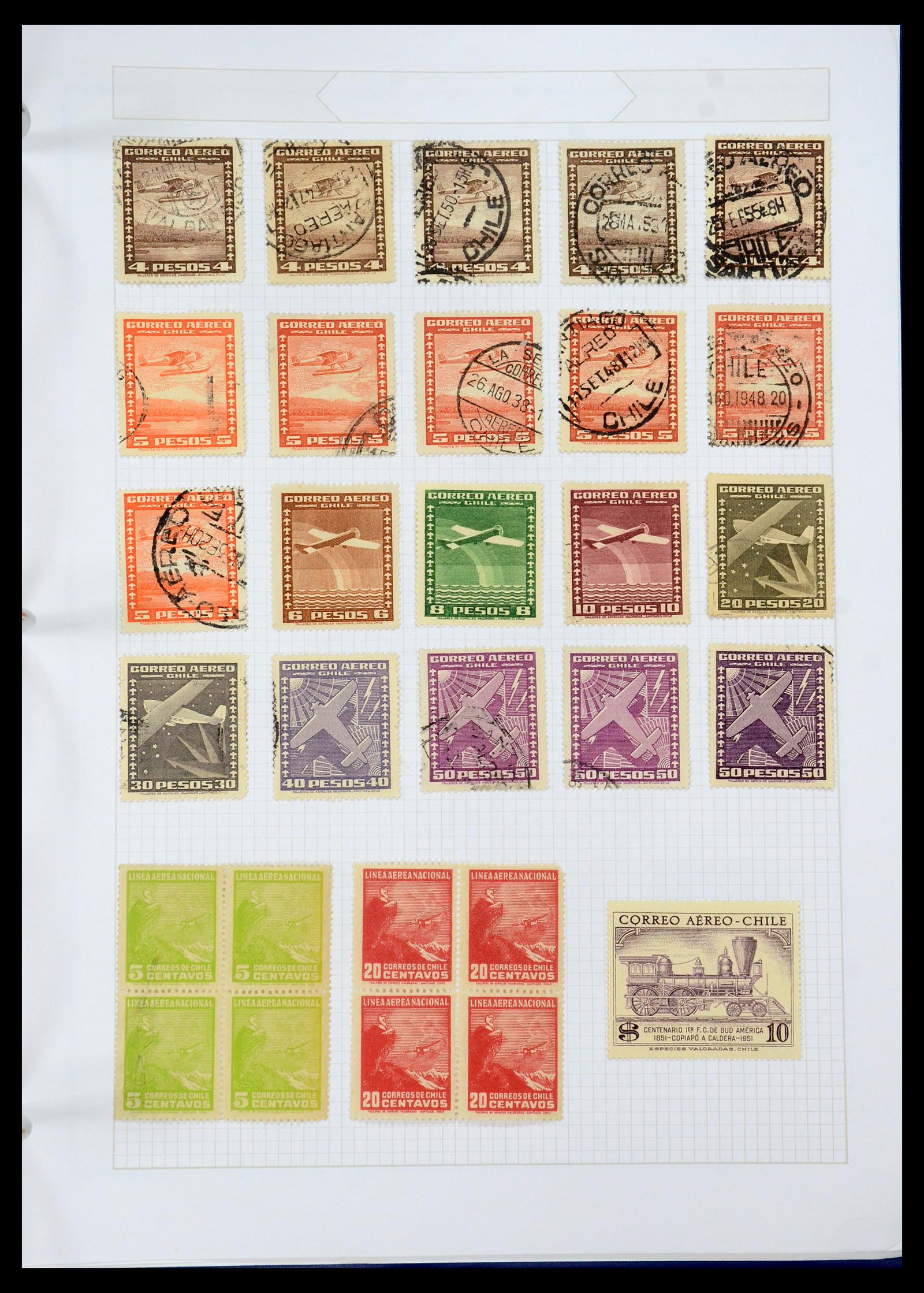 35688 089 - Postzegelverzameling 35688 Latijns Amerika 1860-1980.