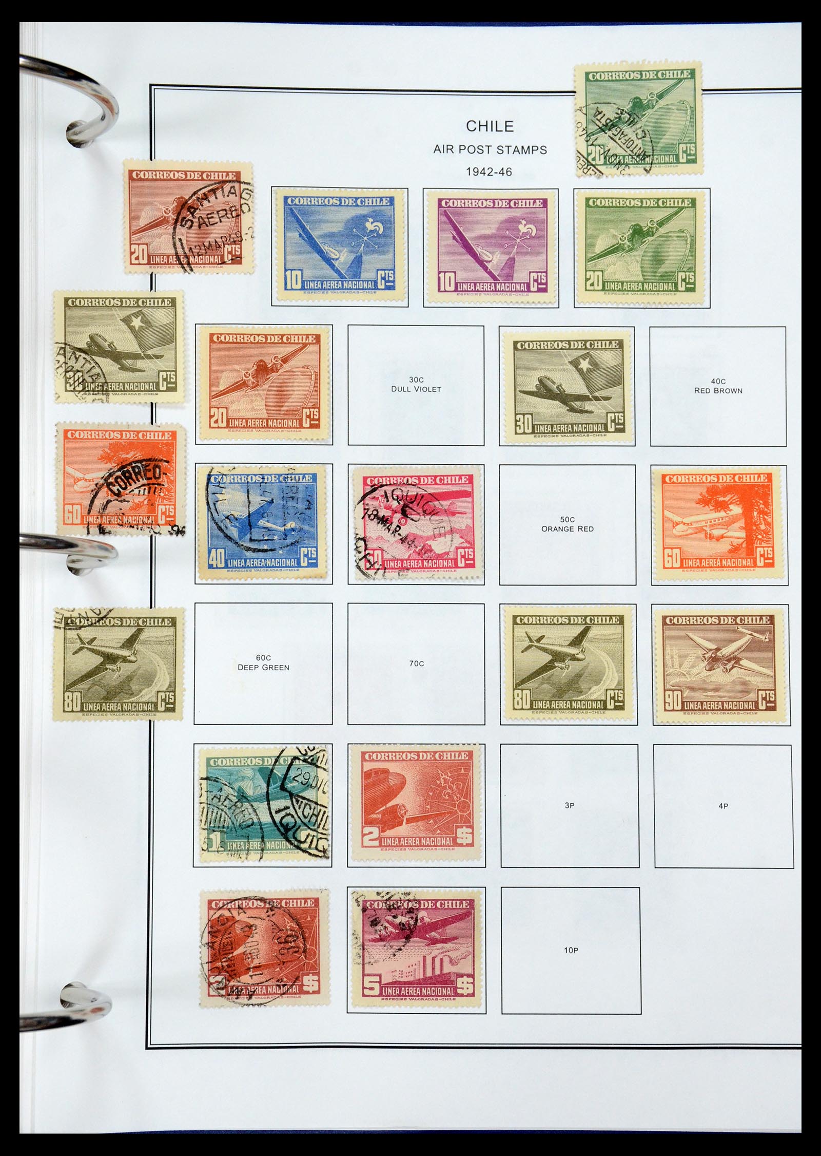 35688 091 - Postzegelverzameling 35688 Latijns Amerika 1860-1980.