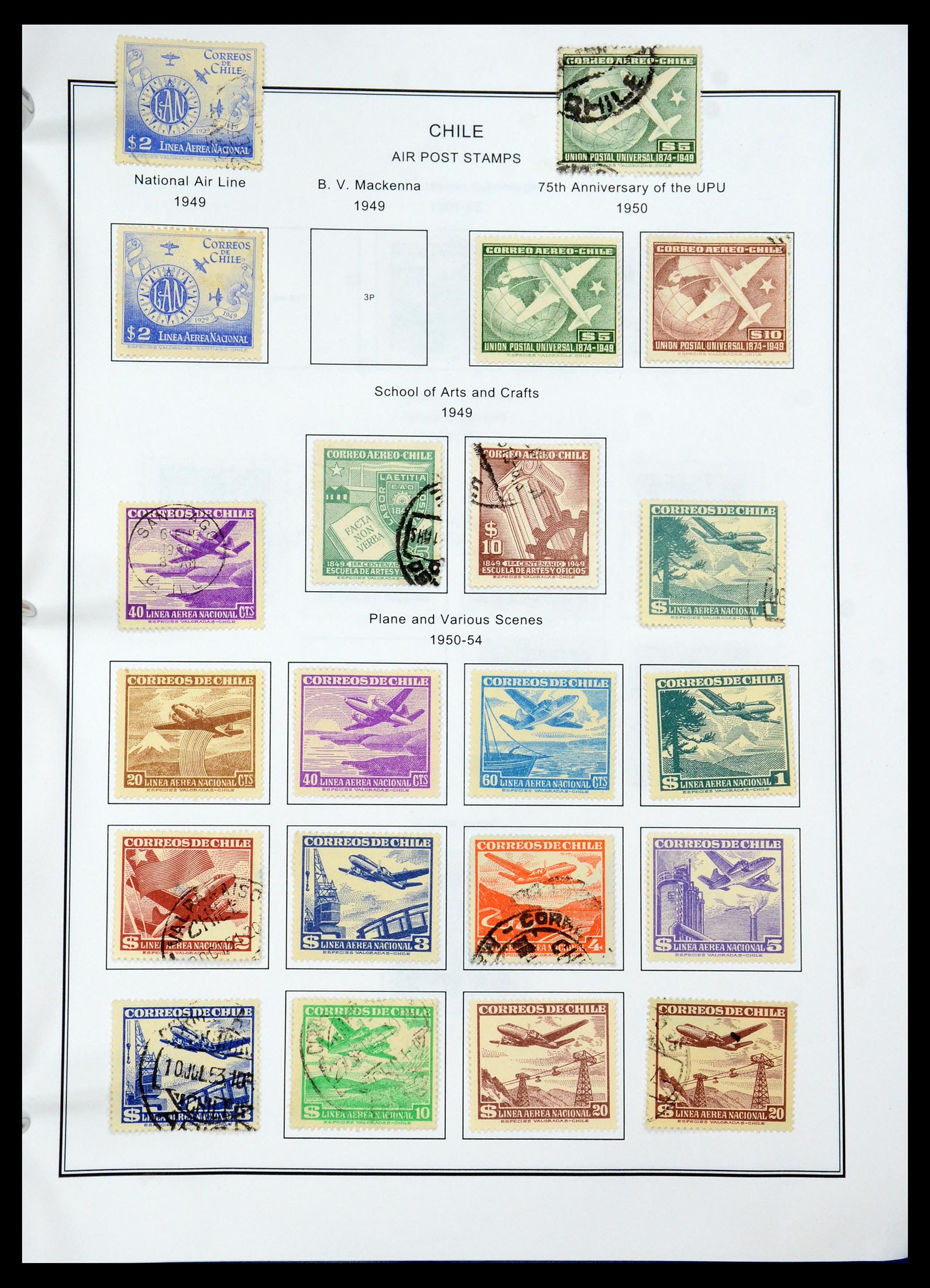 35688 095 - Postzegelverzameling 35688 Latijns Amerika 1860-1980.