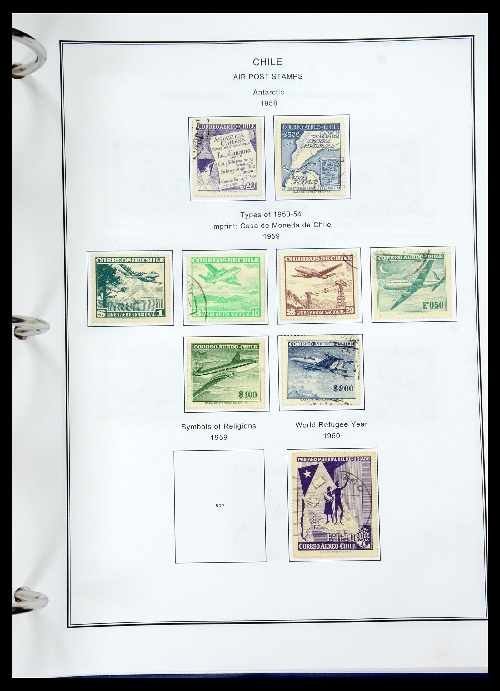 35688 100 - Postzegelverzameling 35688 Latijns Amerika 1860-1980.
