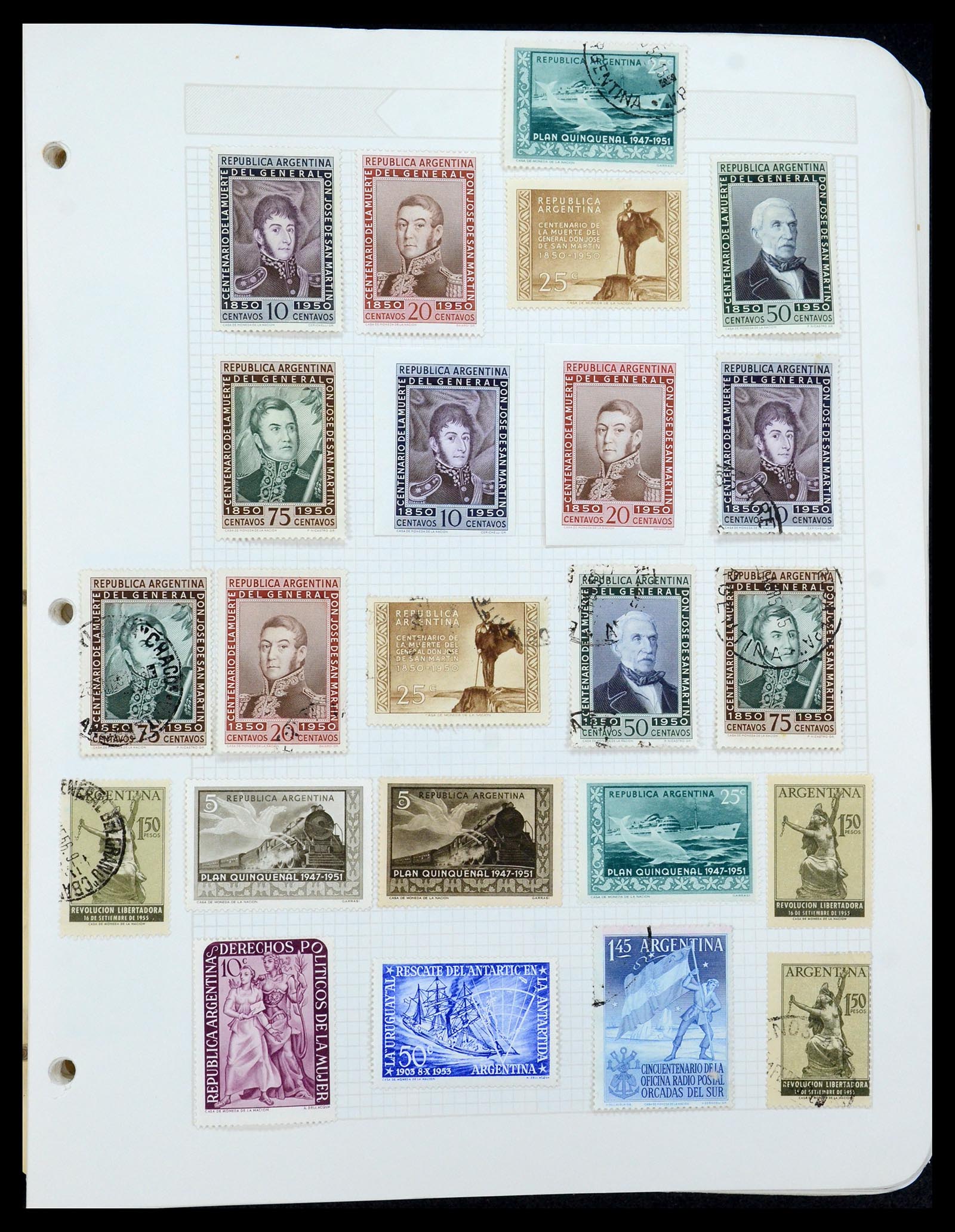 35688 521 - Postzegelverzameling 35688 Latijns Amerika 1860-1980.